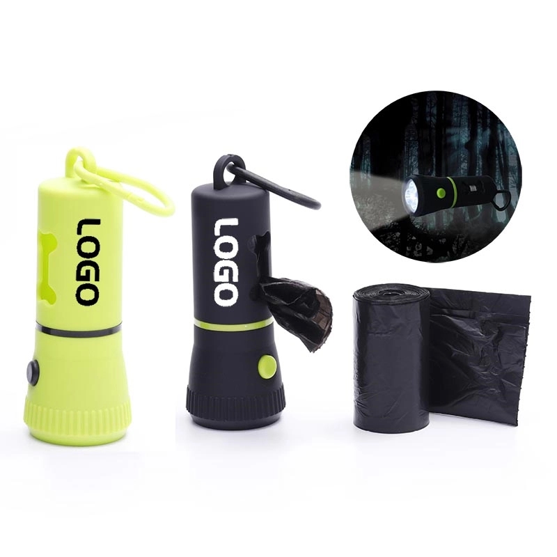 Dog Bag Dispenser With Flashlight 2