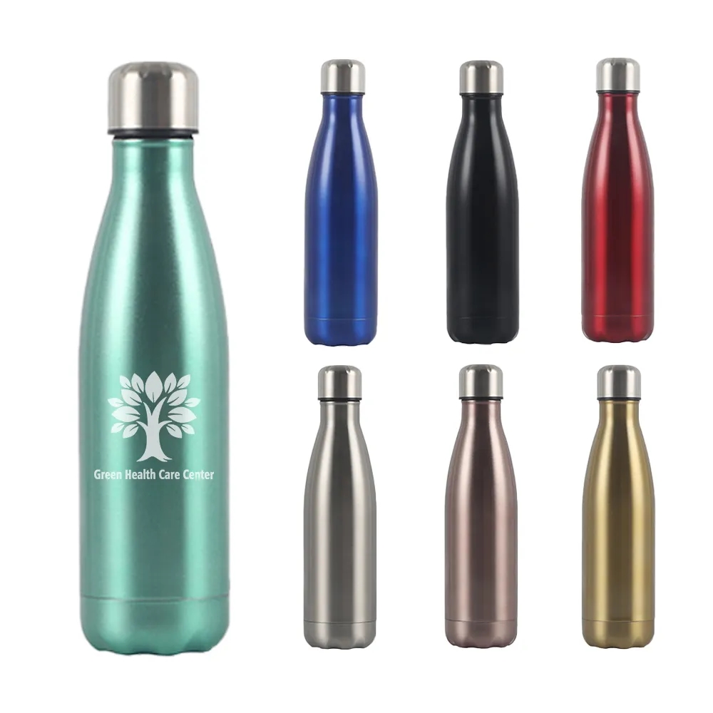 17 oz Double Wall Stainless Steel Cola Bottle 2