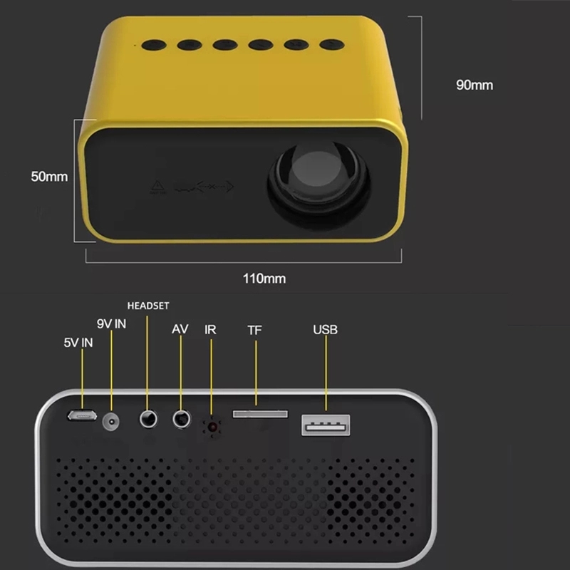 Portable Mini Pocket Projector 2
