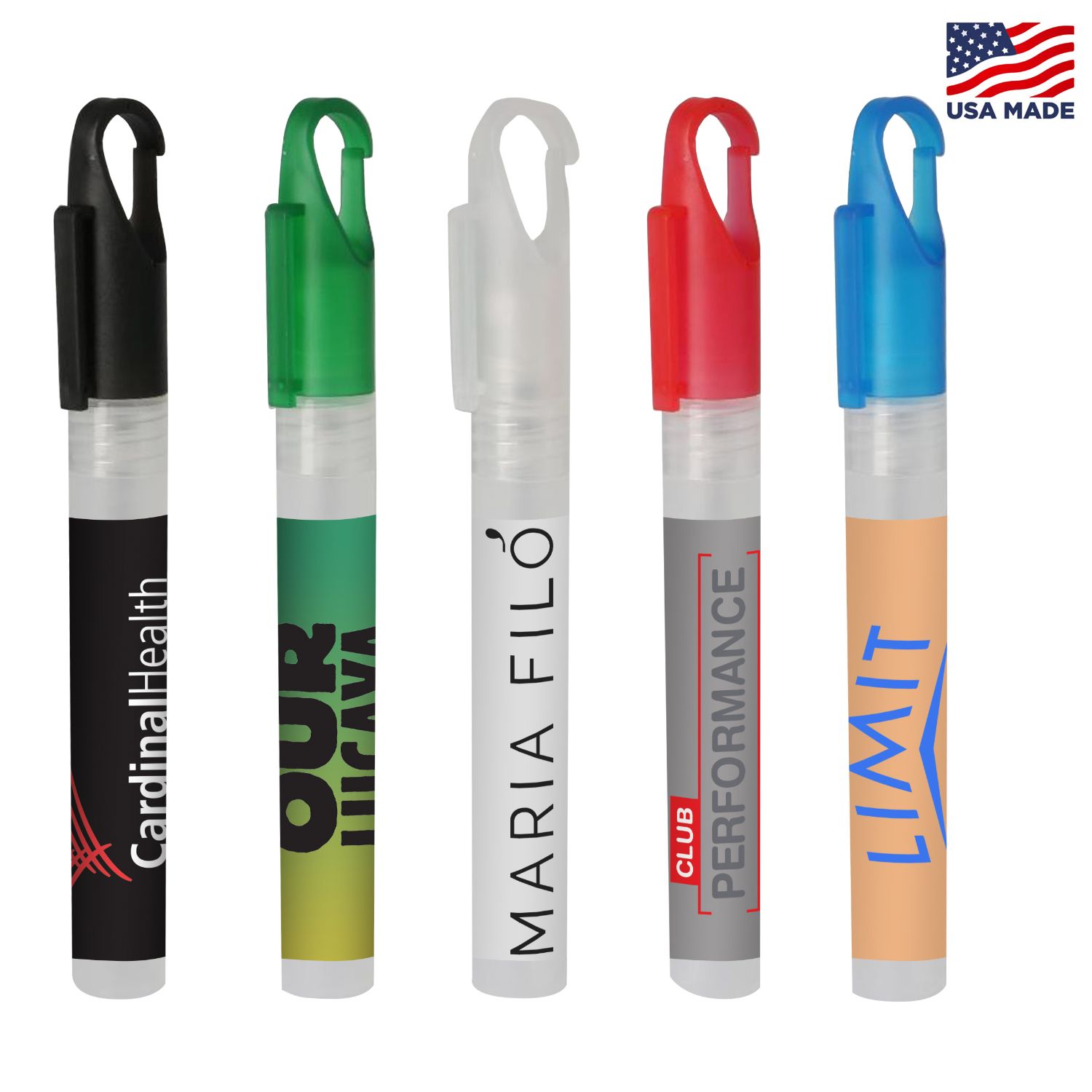 Sanitizer Spray w/ Clip 1