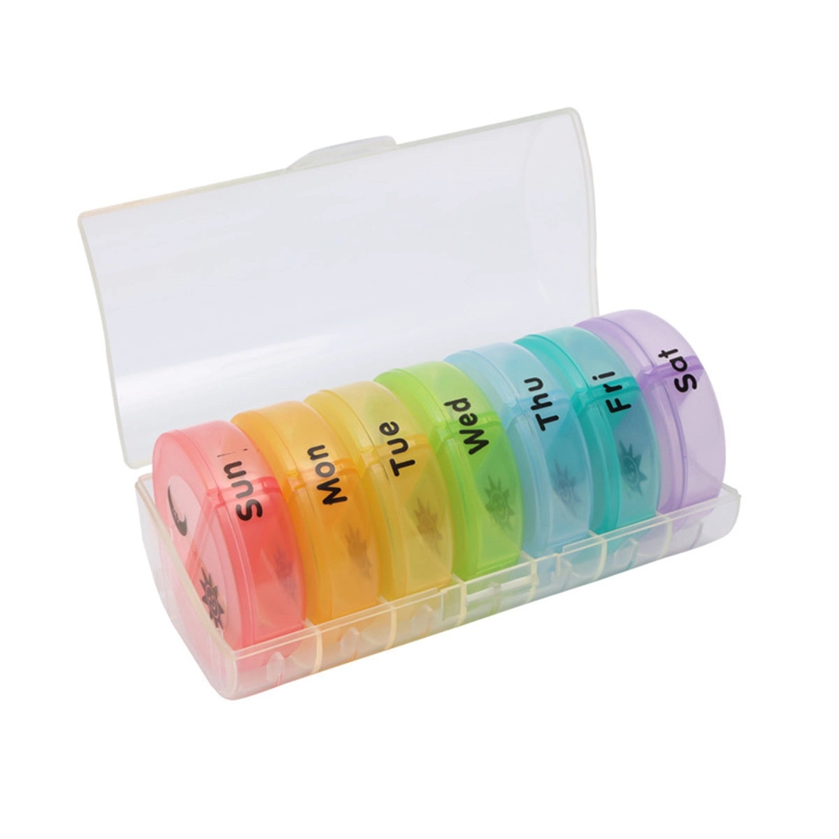 Weekly Pill Organizer 7 Day 2 Times A Day 1