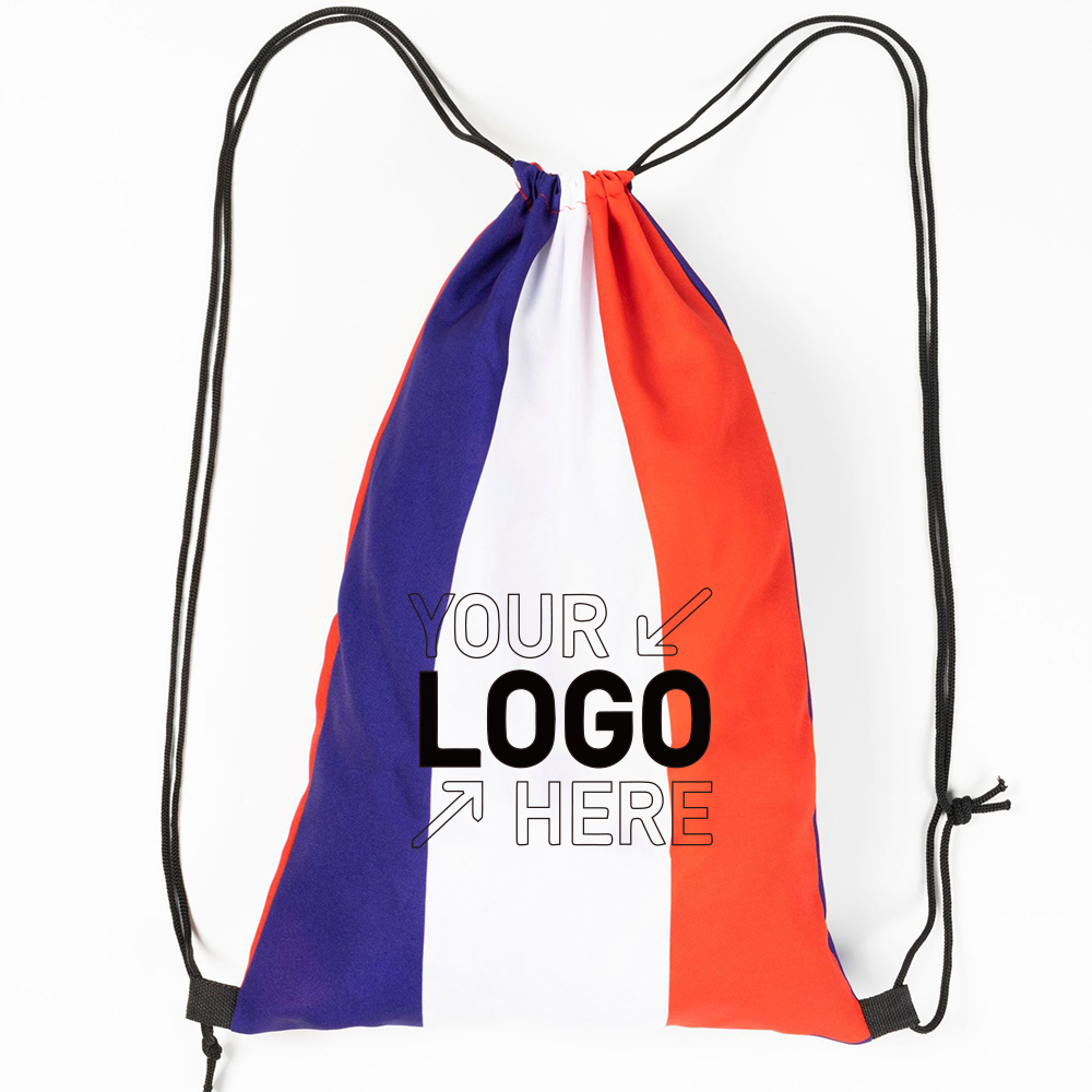 Qatar World Cup National Flag Drawstring Bag 3