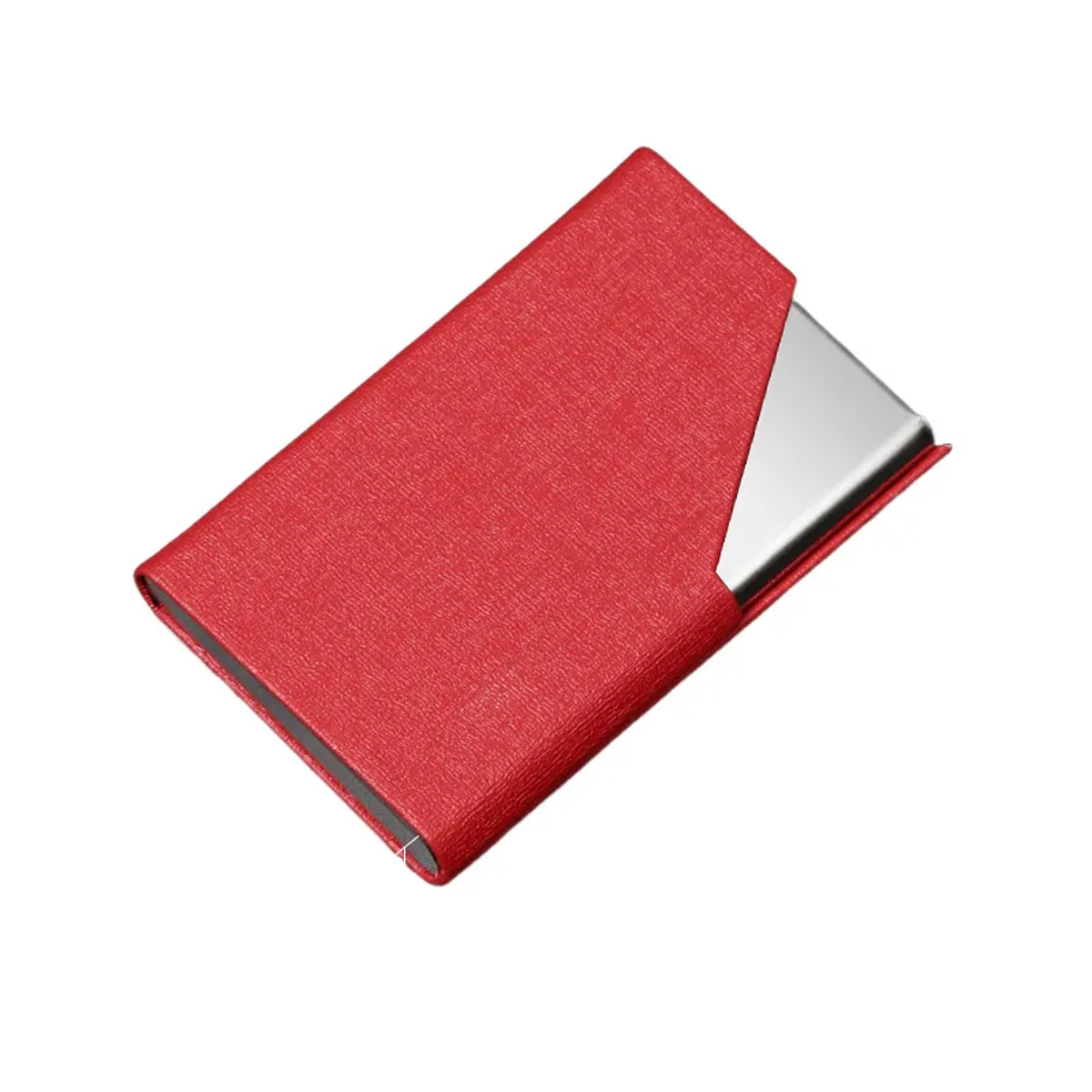 Durable PU Card Holder with Magnetic Lid 6