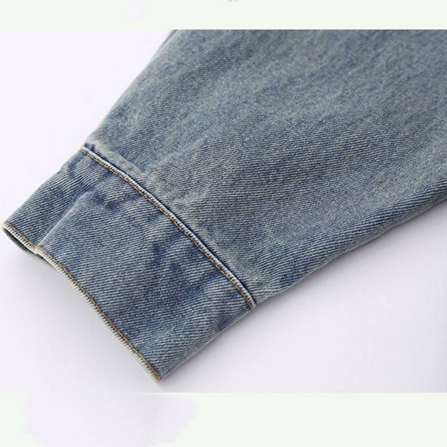 Trendy Vintage Casual Denim Comfortable shacket Jacket 5