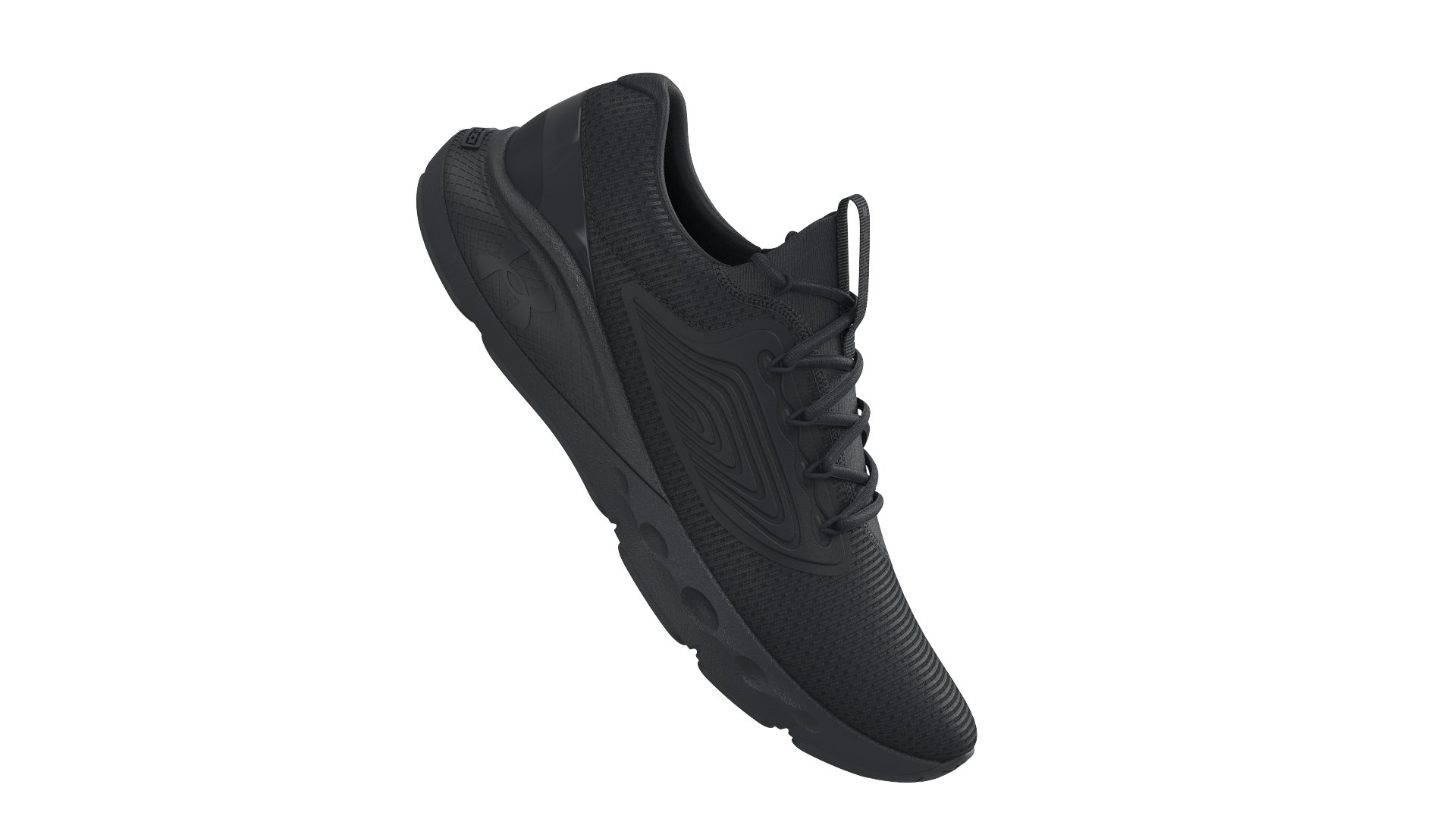 Men's UA Charged Vantage 2 Wide (2E) Running Shoes, custom athletic wear with logo imprint 3