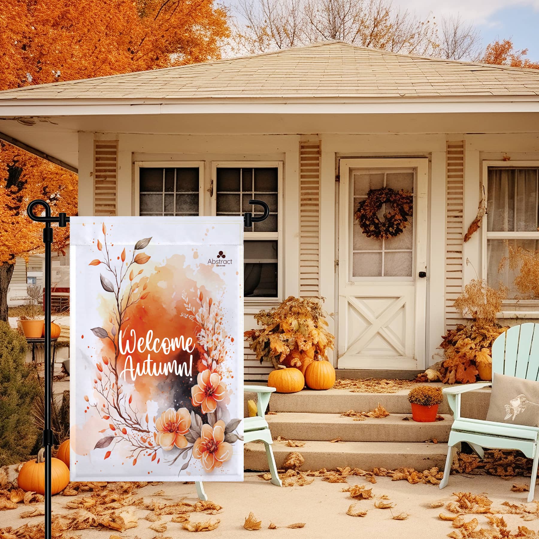 12" X 18" Custom Double-Sided Polyester Garden Flag 9