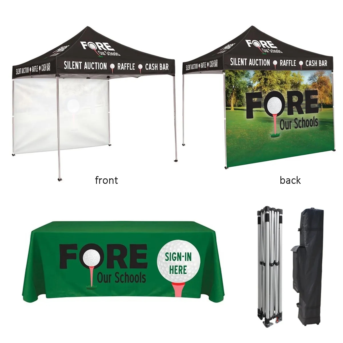 Outdoor/ Indoor Event Tent Kits with Customized Logo 4