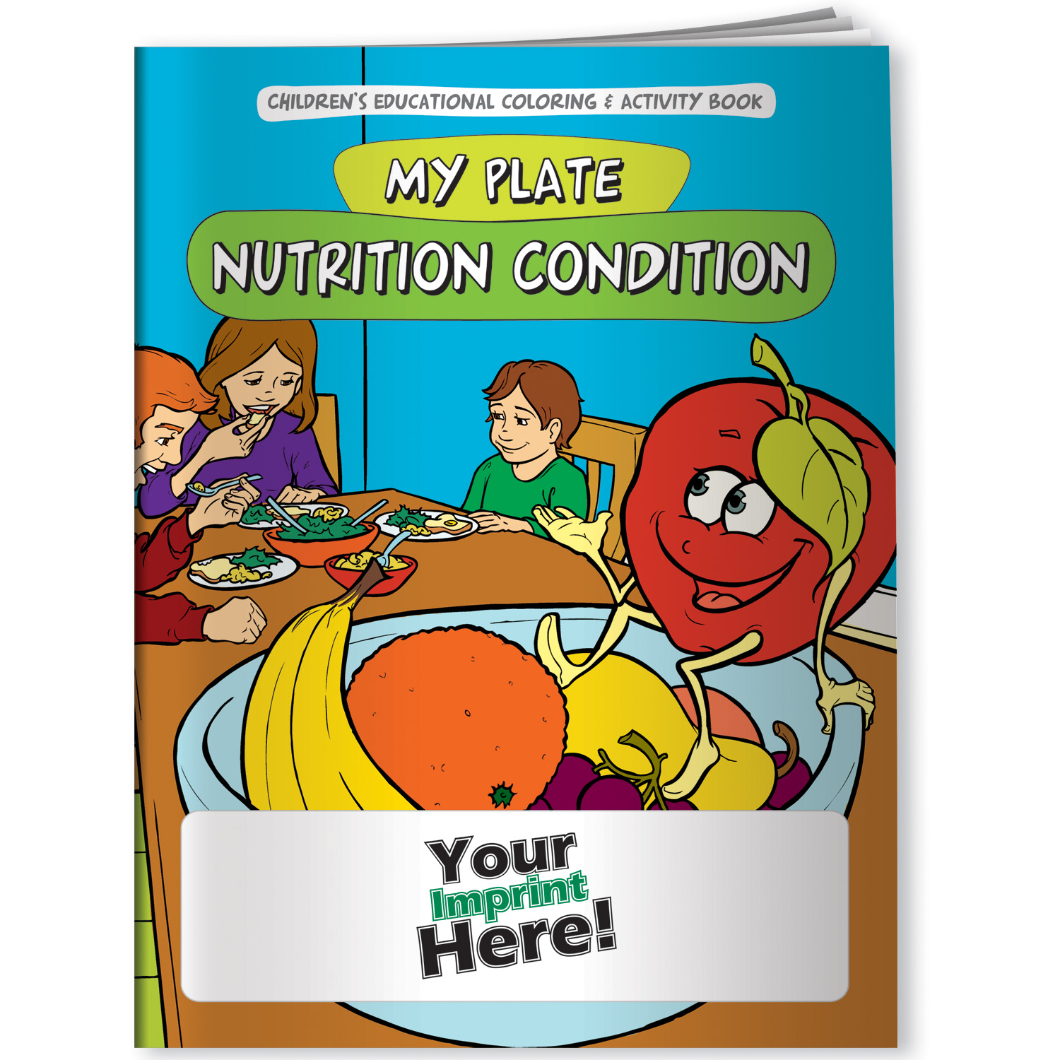 Coloring Book - My Plate: Nutrition Condition 2