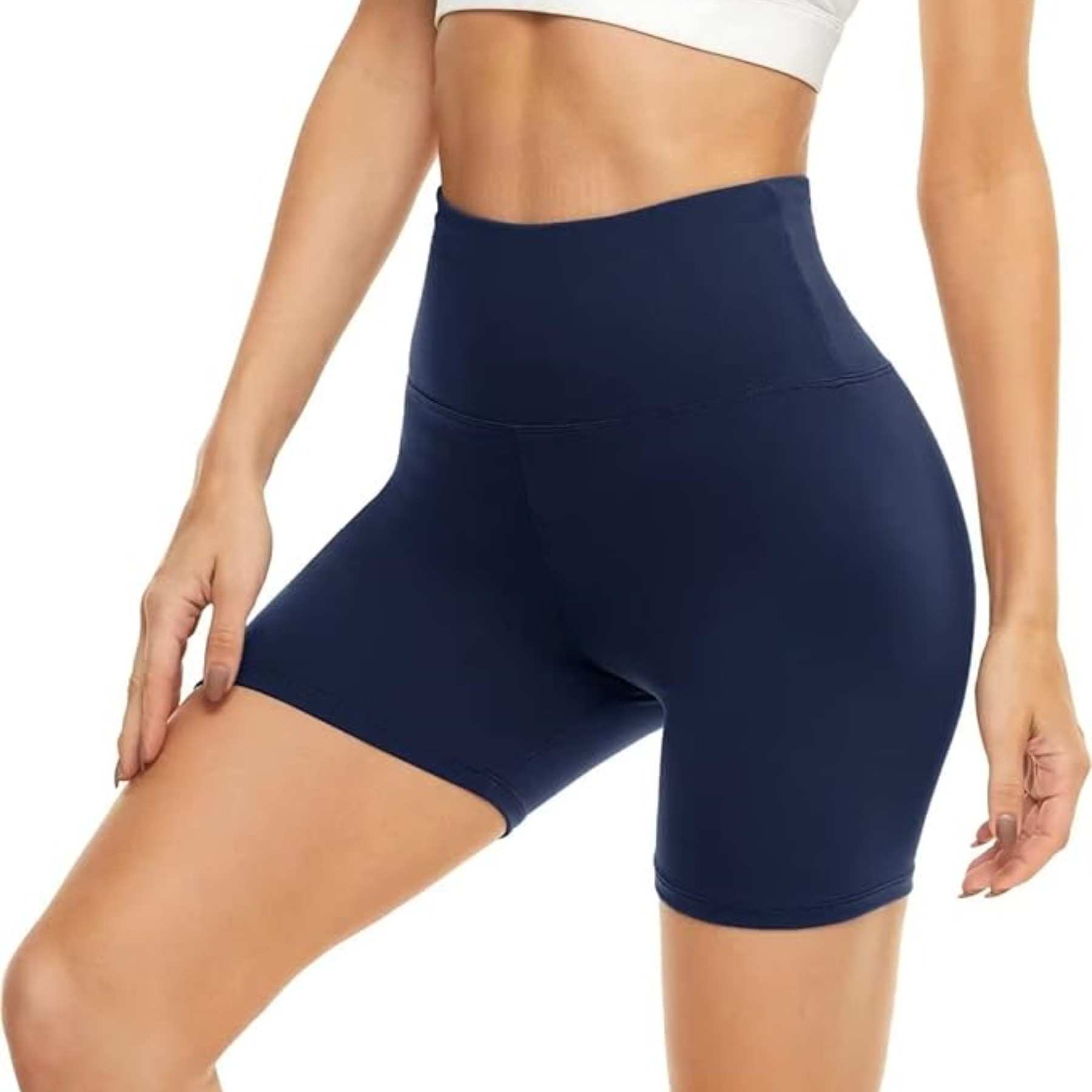 High Rise Yoga Cycling Shorts 10