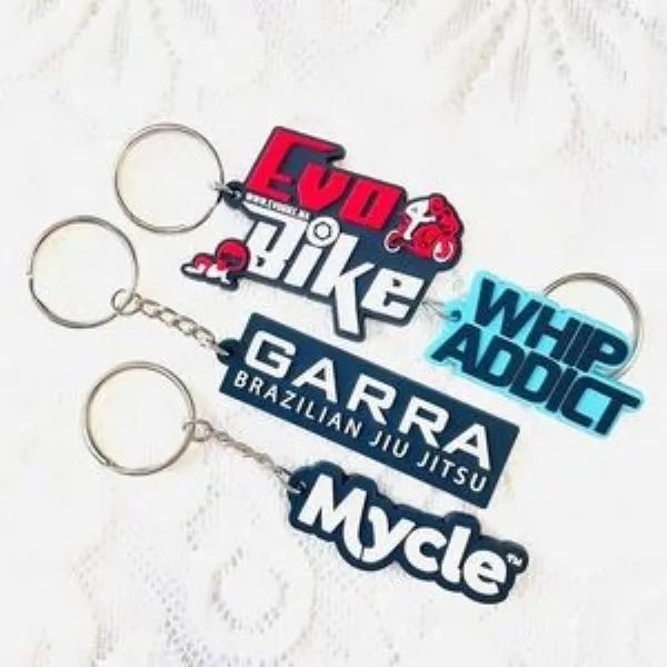 1.5" Custom 3D PVC Keychain 5