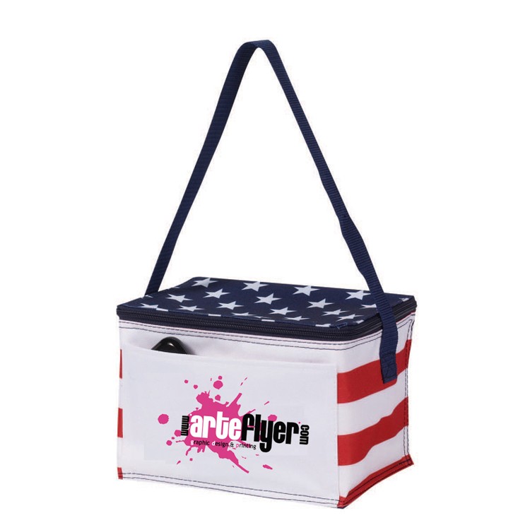 600 Denier Patriotic Cooler Bag(Bag, Cooler) 3