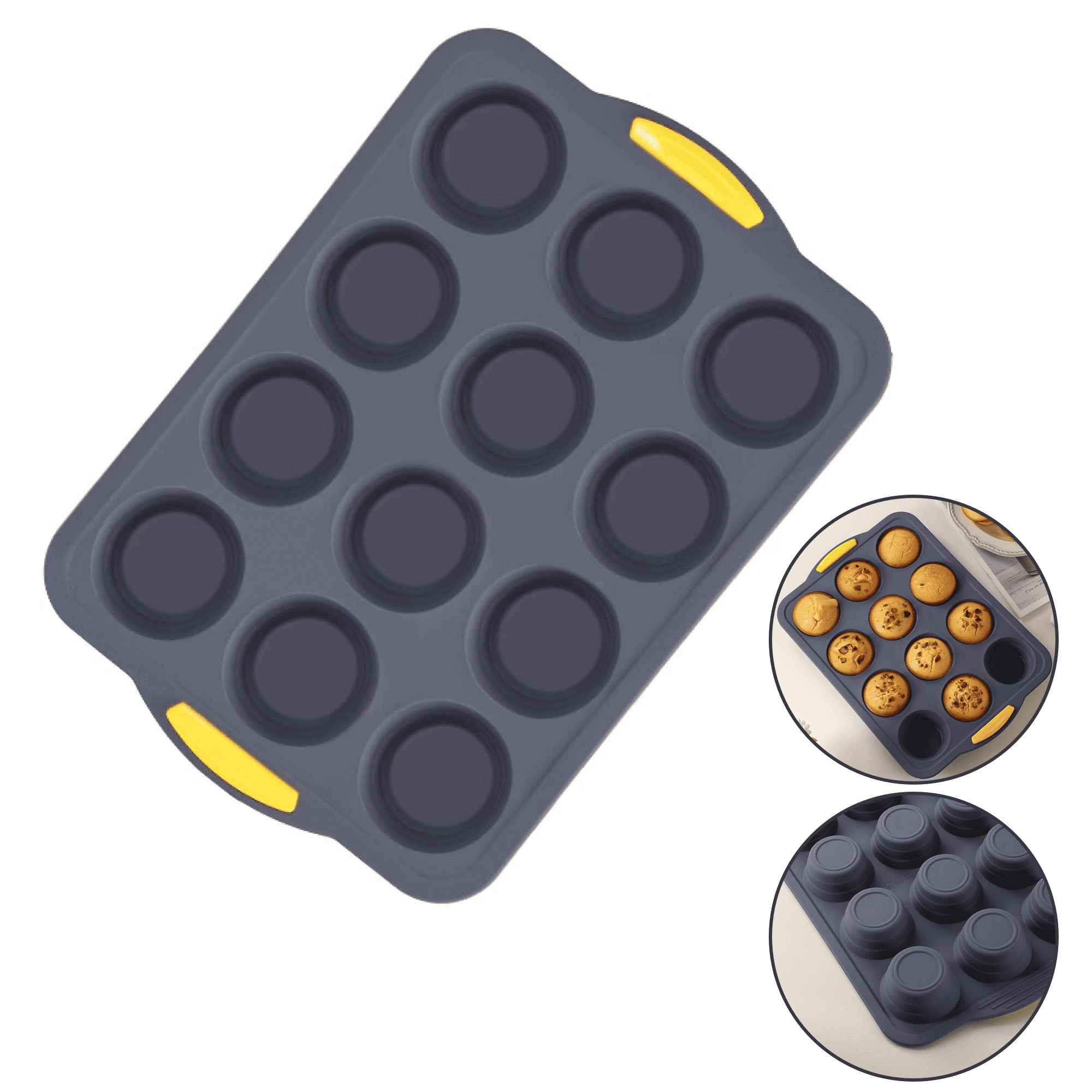 12-Cup Silicone Muffin Mold 3