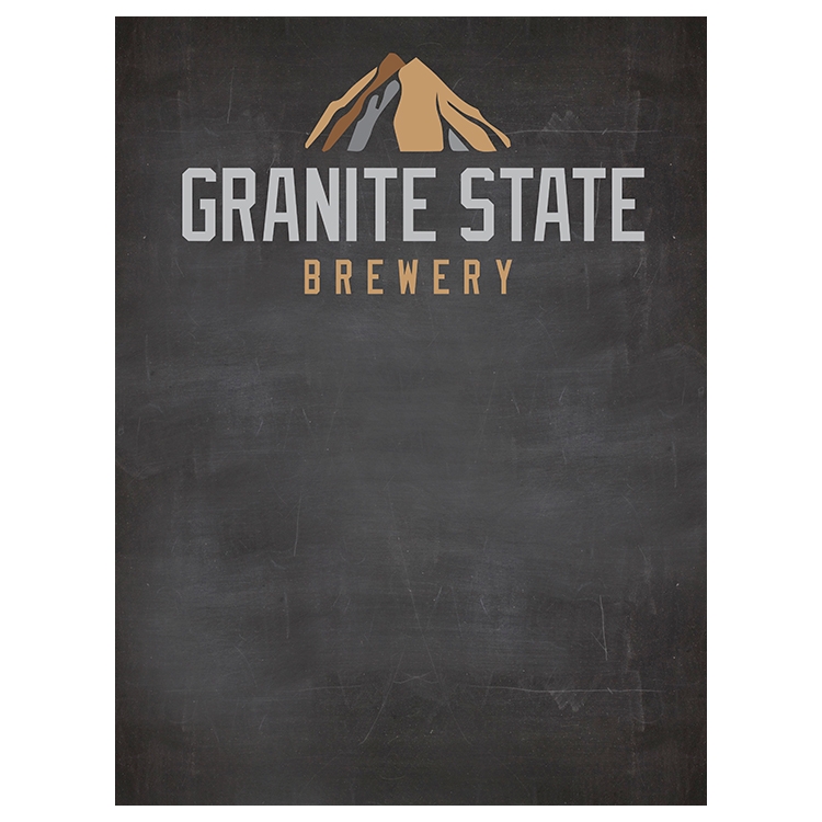 1/8" Frameless Wall Chalkboard 36"w x 48"h