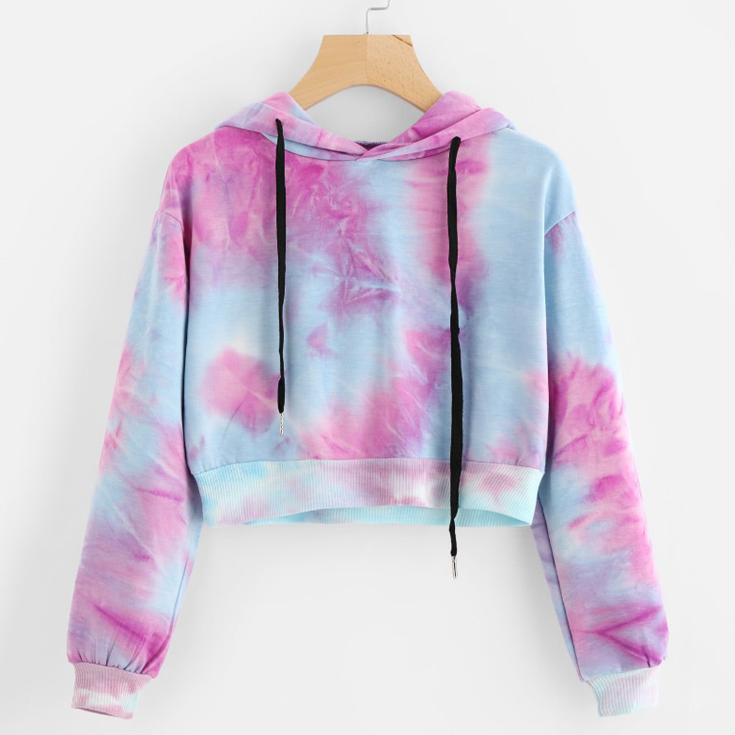 Women's Cute Fashion Hoodie Crop Top Sweatshirt 2