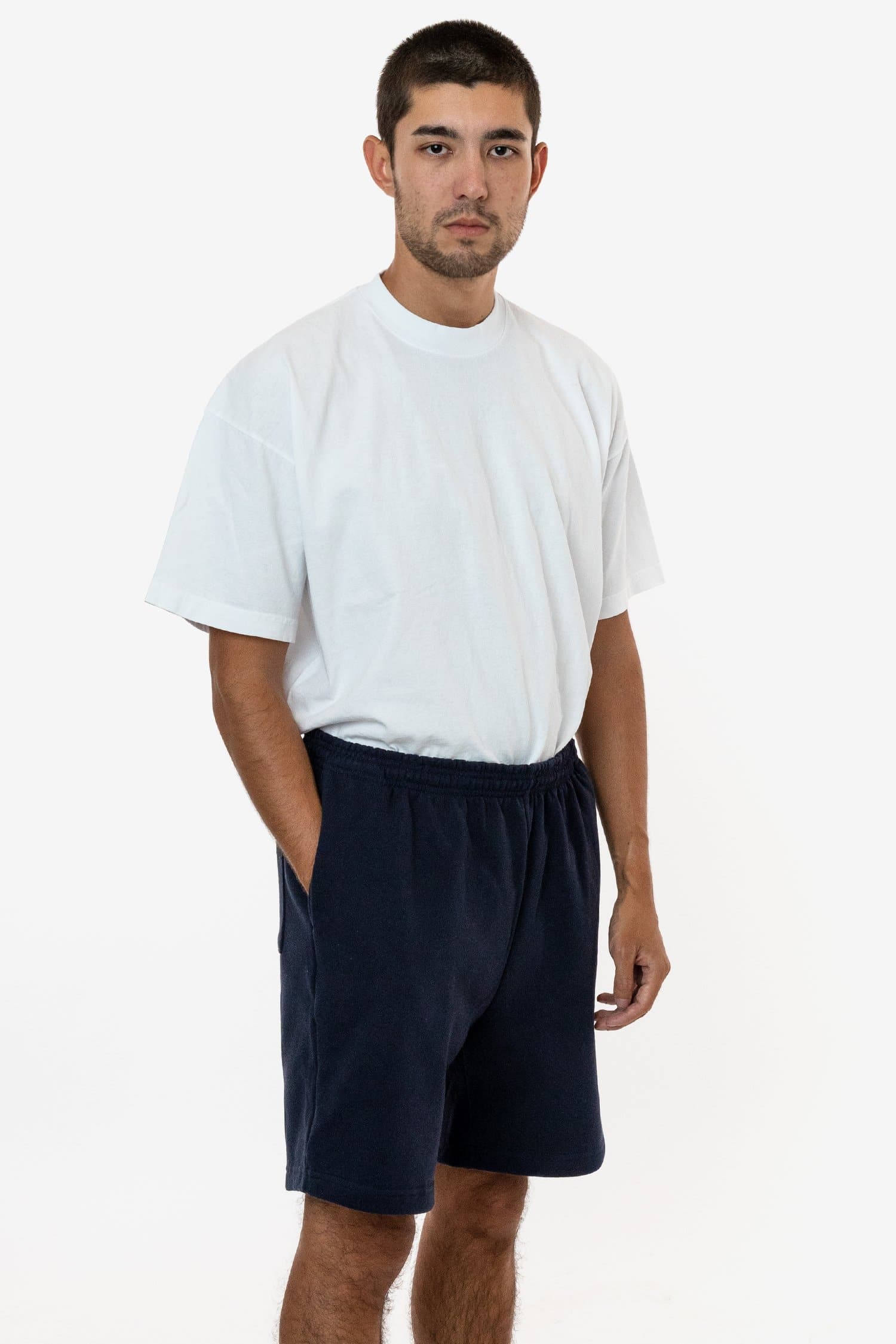 14 OZ HEAVY FLEECE MID SHORT 24