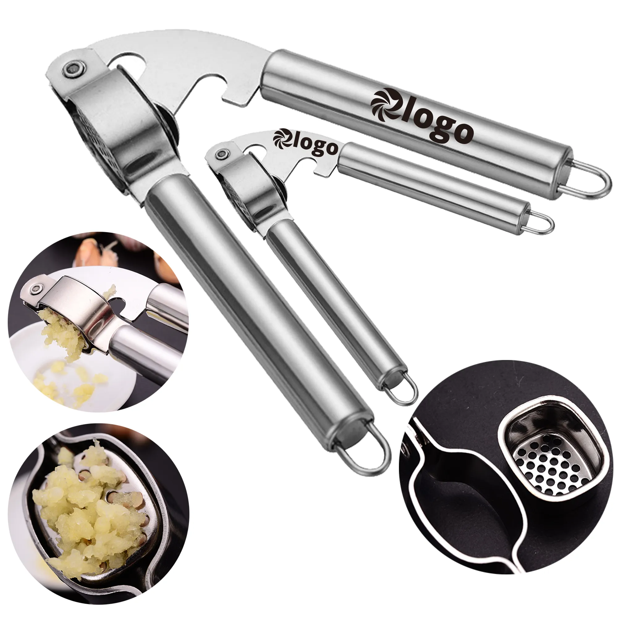 Custom Effortless Garlic Press for Quick and Easy Cooking 4