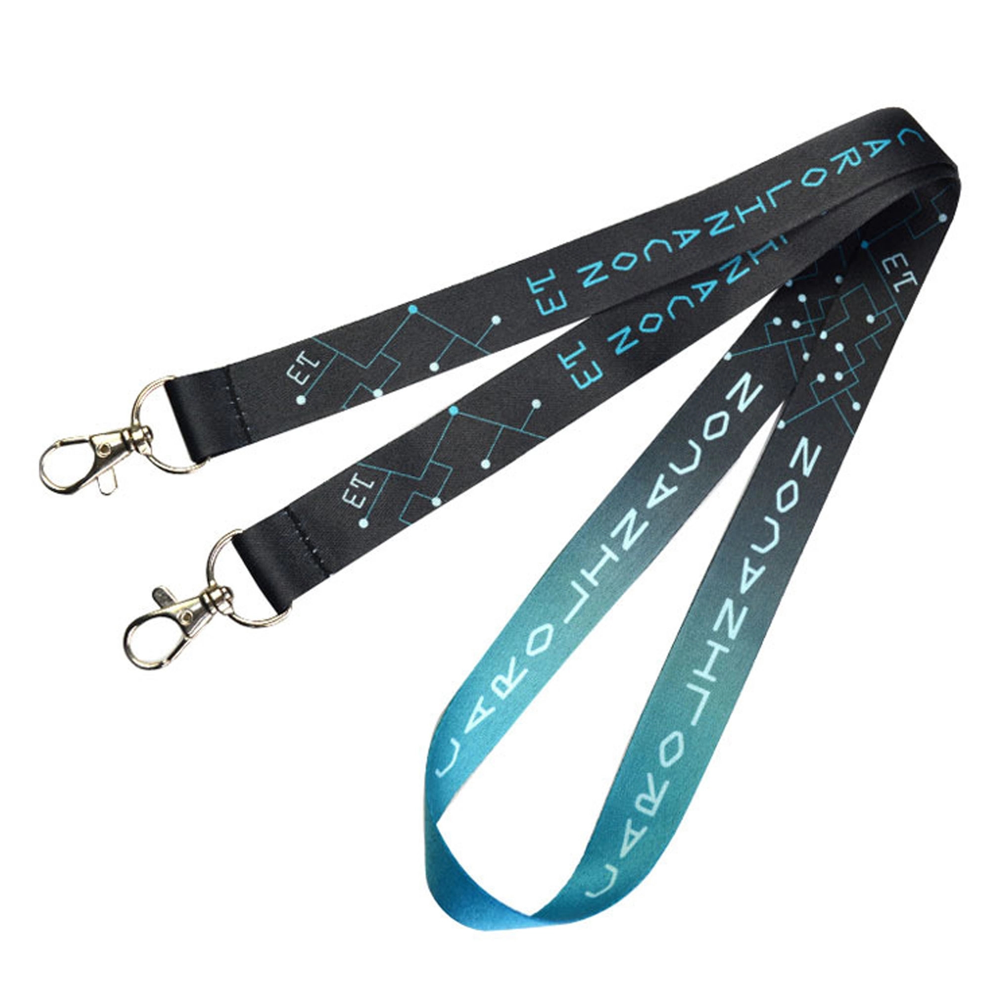 Polyester Neck Strap Wristlet Lanyard 4