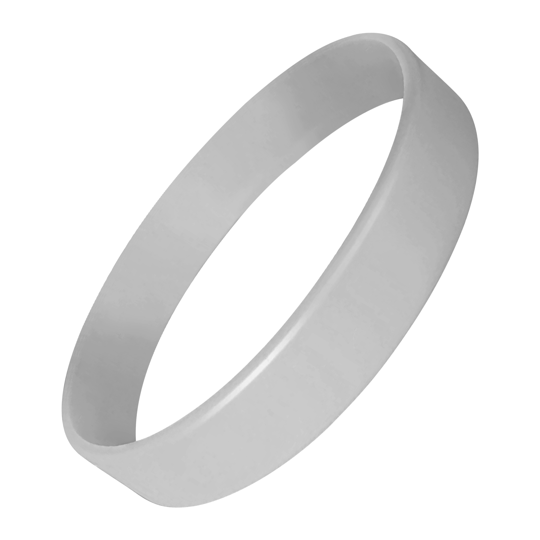 8'' L x 1/2'' WSilicone Wristband 4