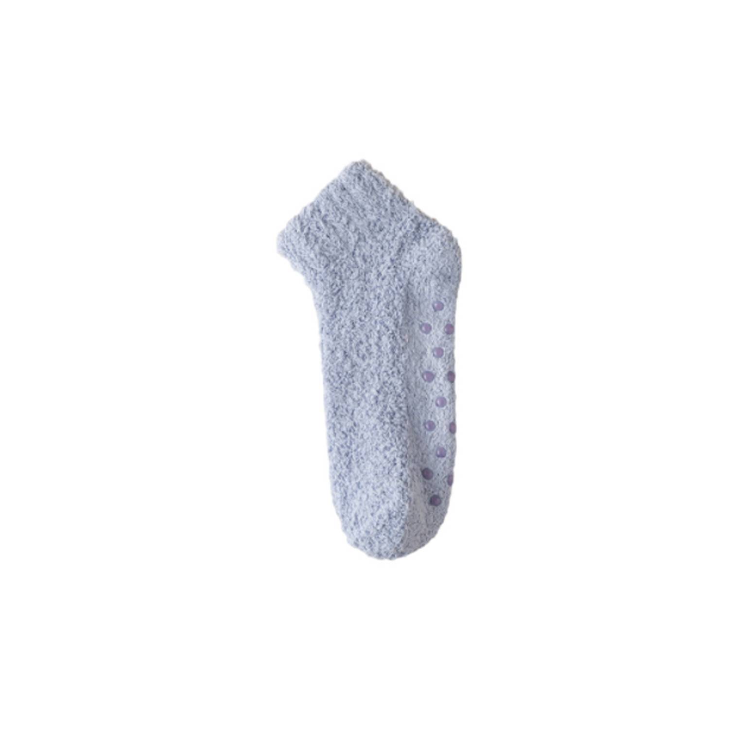 Fuzzy tread sock 6