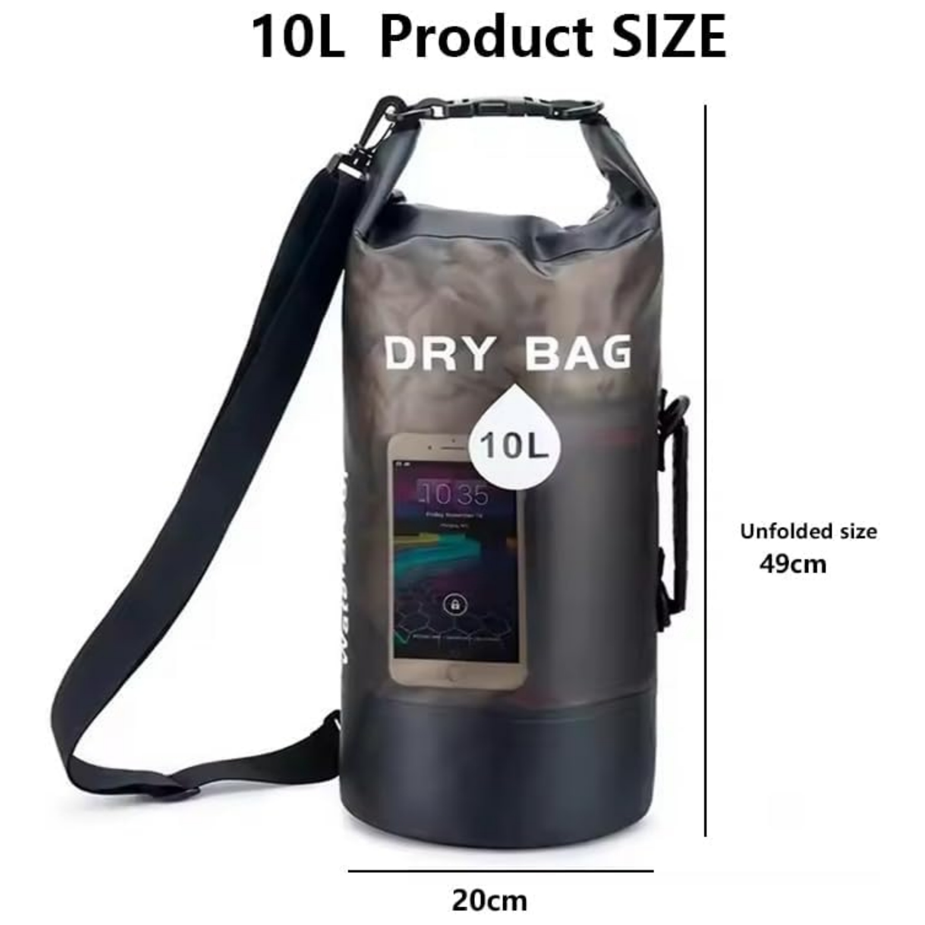 Waterproof Dry Bag with Phone Window 3