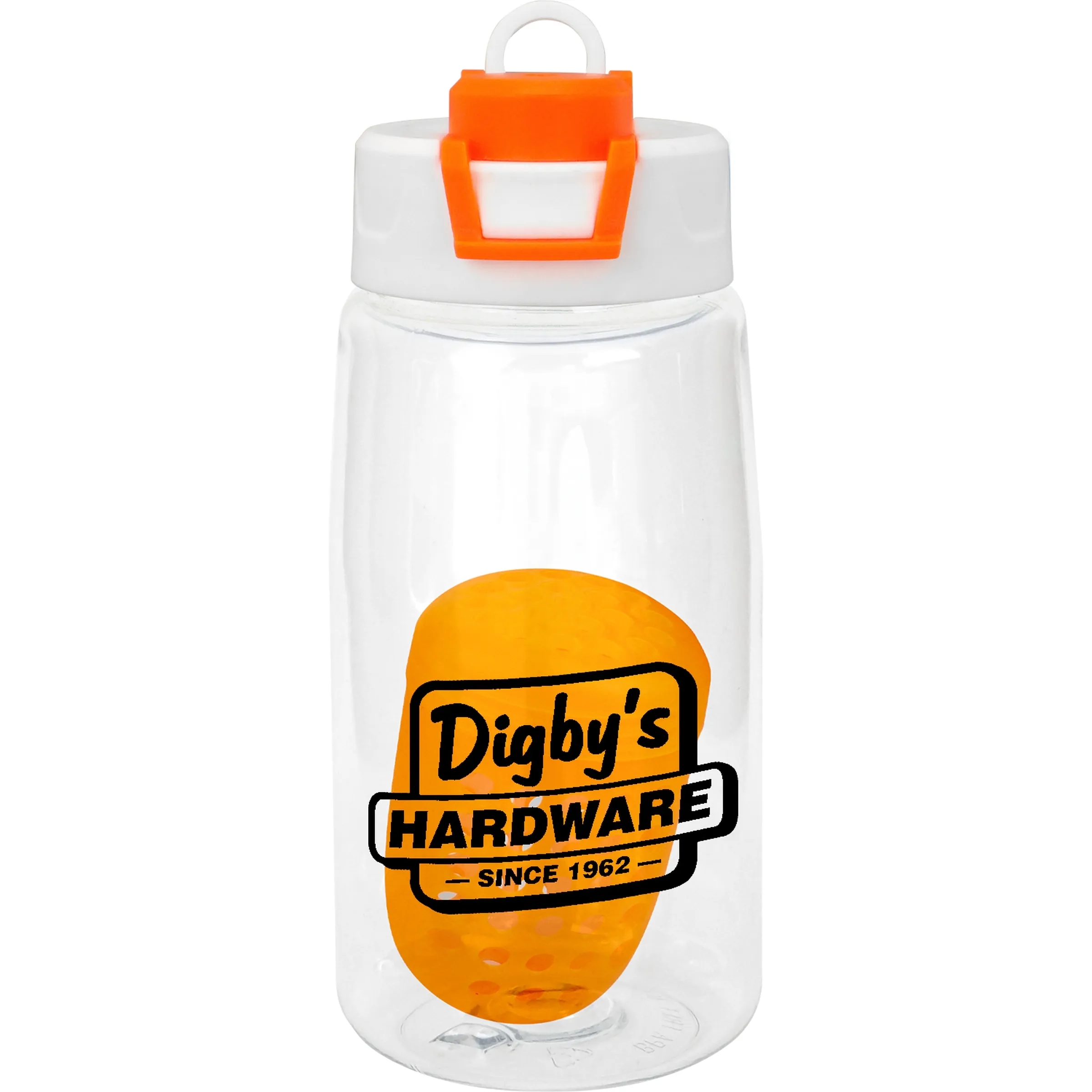 Two Tone Pop Up 18 oz. Recycled Bottle with Floating Infuser 12