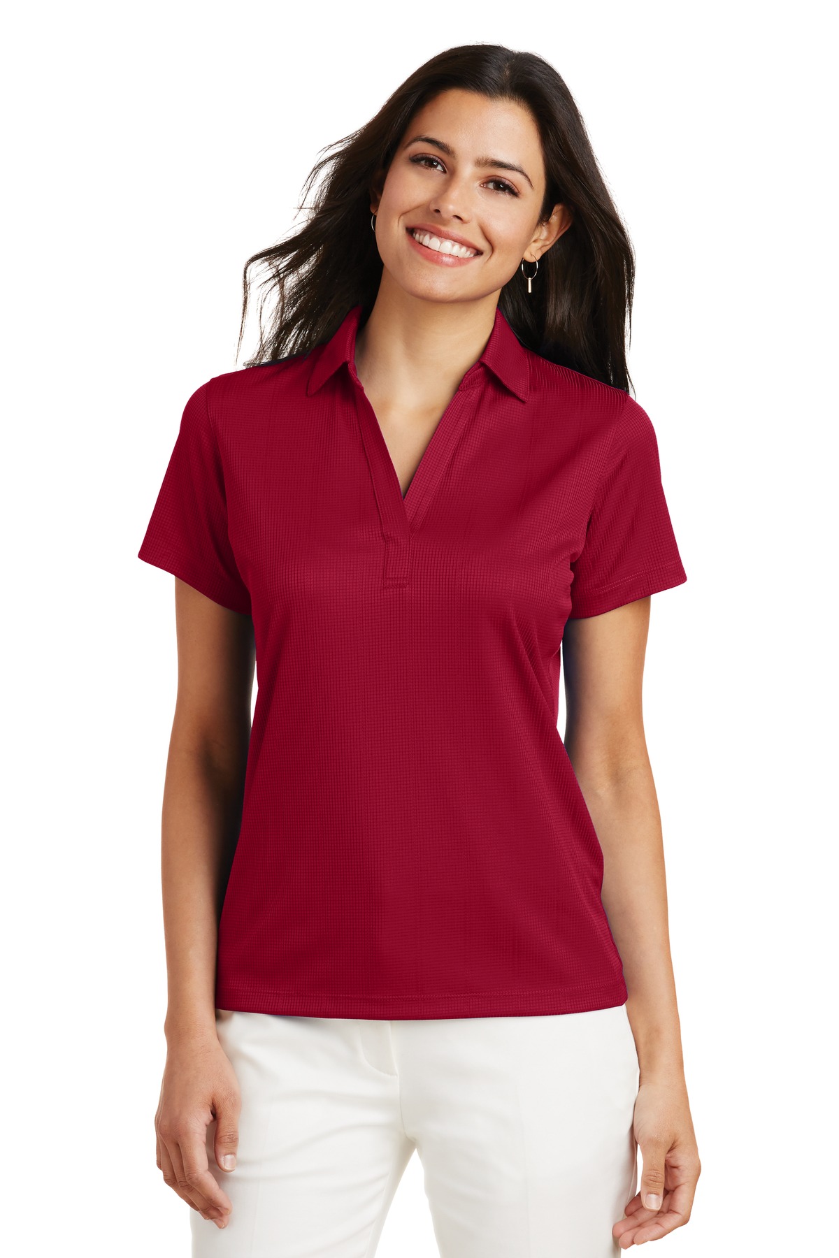 Port Authority Women's Performance Fine Jacquard Polo. L528 70