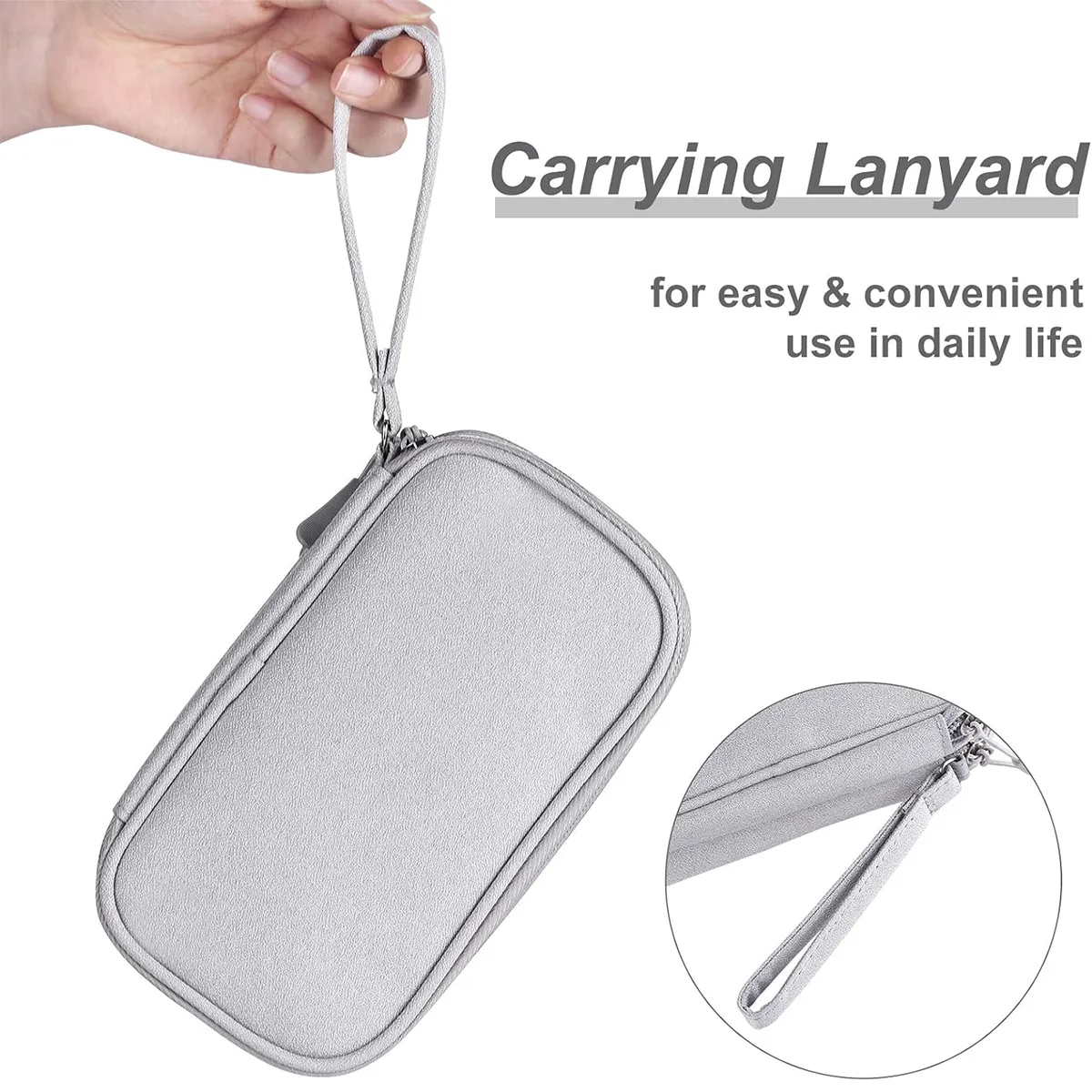 Small Cable Bag Charger Organizer Case 3