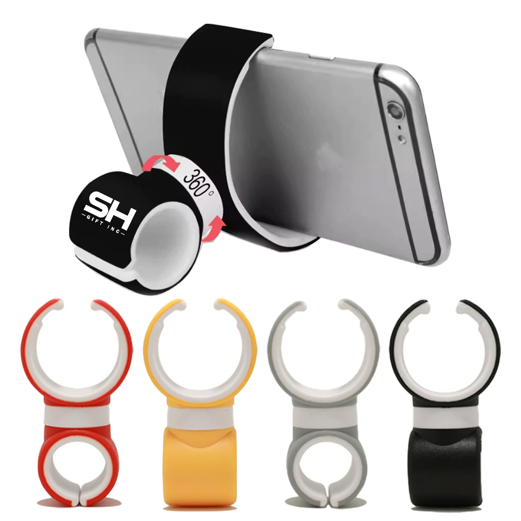 360 Degree Universal Car Air Vent Mount Bicycle Phone Bracket Holder Stand 2