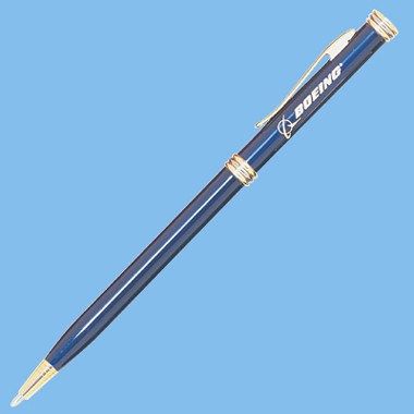 SLIM LINE PEN- GOLD ACCENT 1