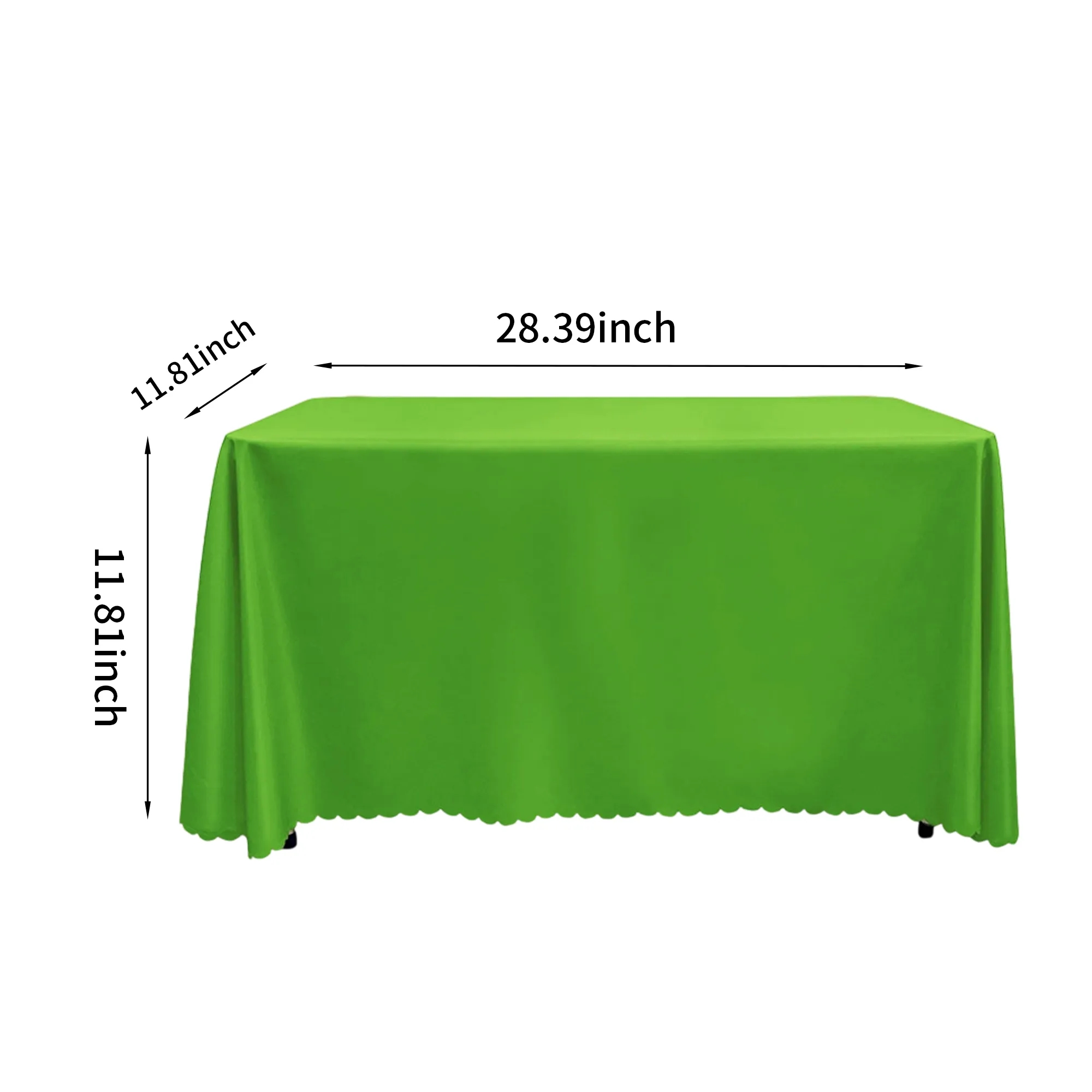 Fitted Polyester Tablecloth for 6ft Rectangle 2