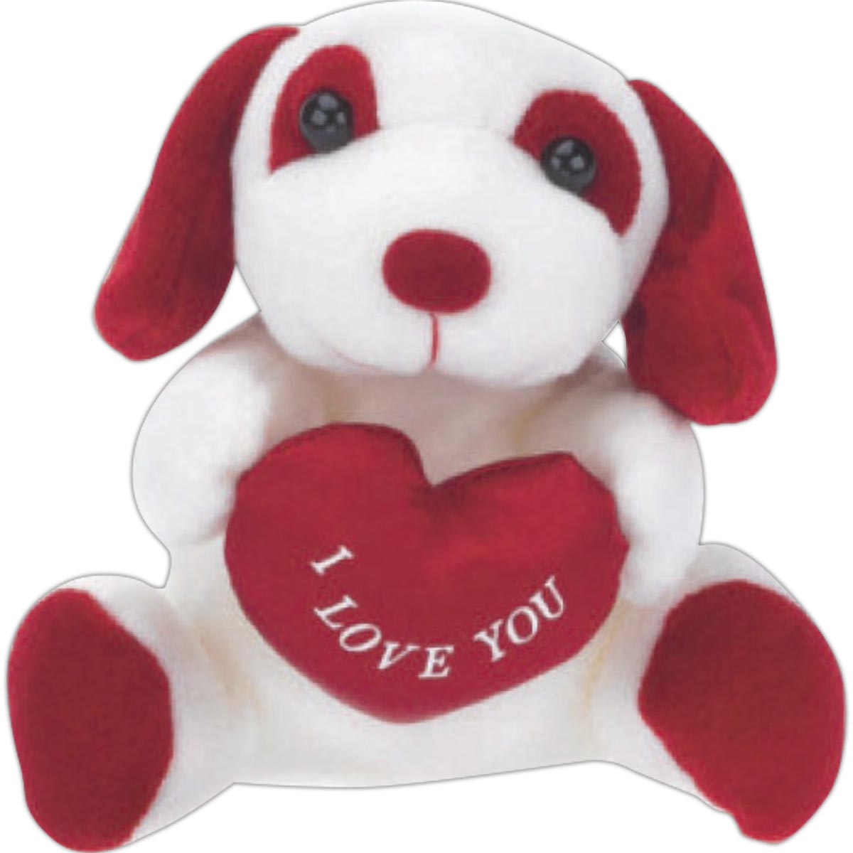 Valentine's Day Plush - Heart Dog 4