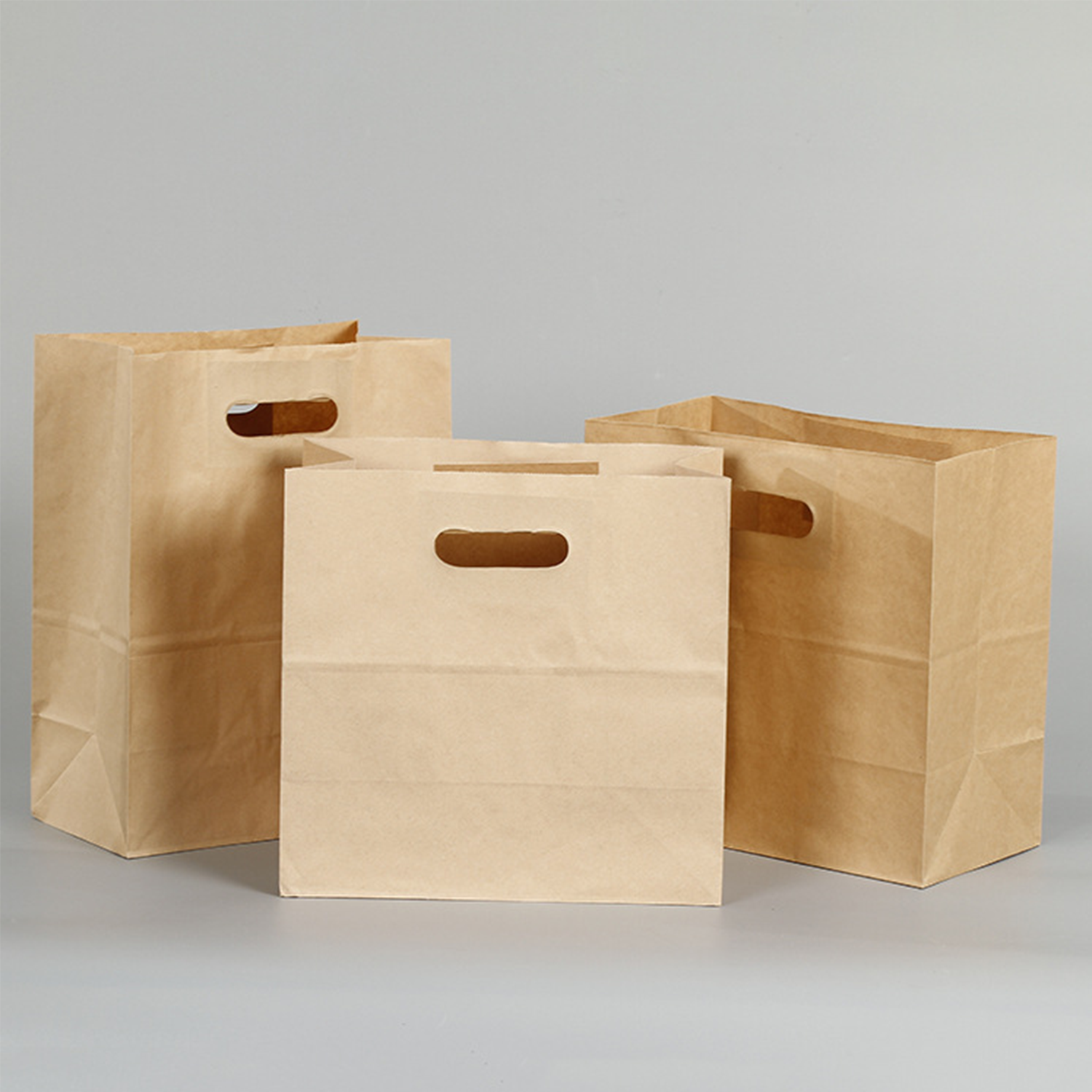 11x6x11 Kraft Paper Takeout Bag 4