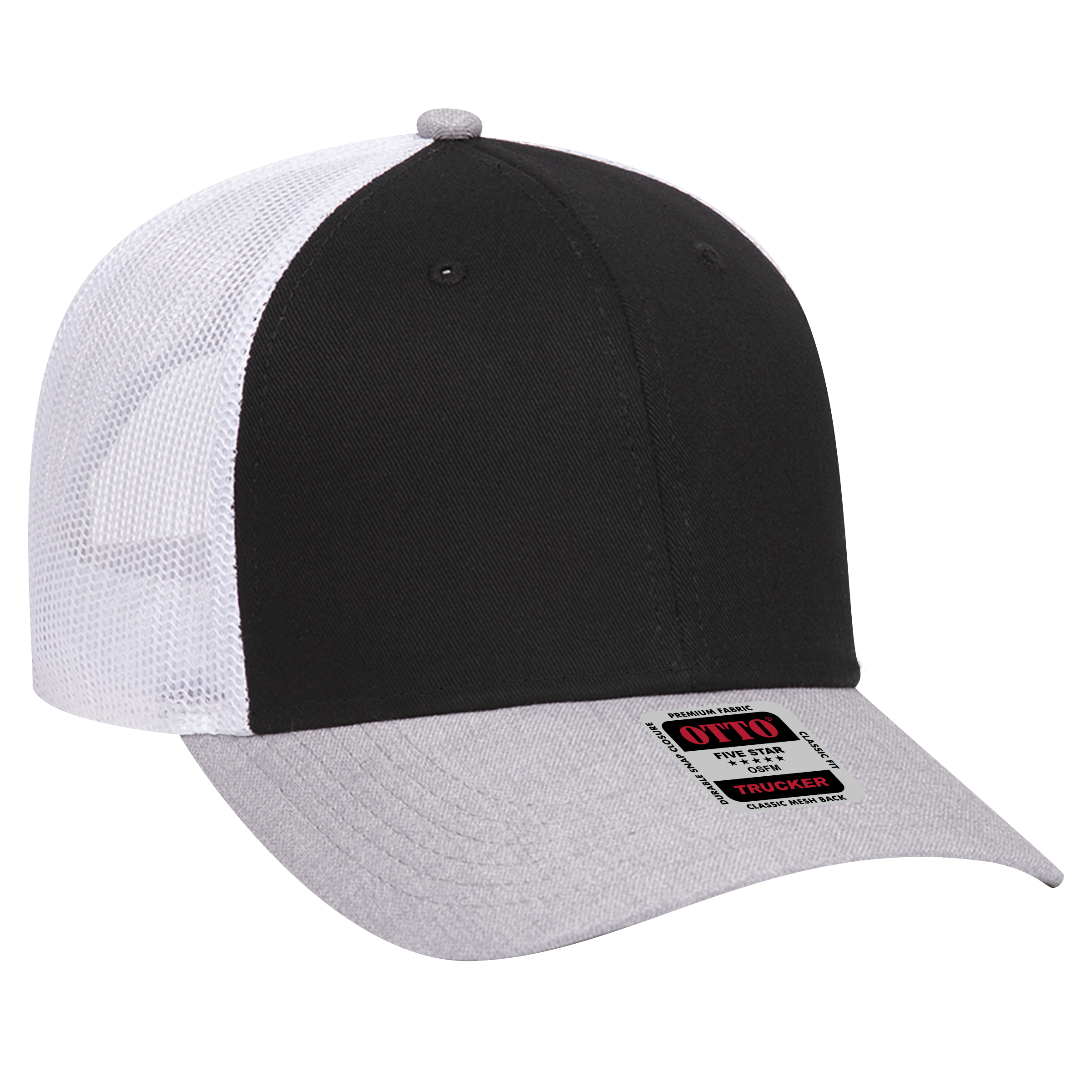 OTTO CAP® 6 Panel Low Profile Mesh Back Trucker Hat 294