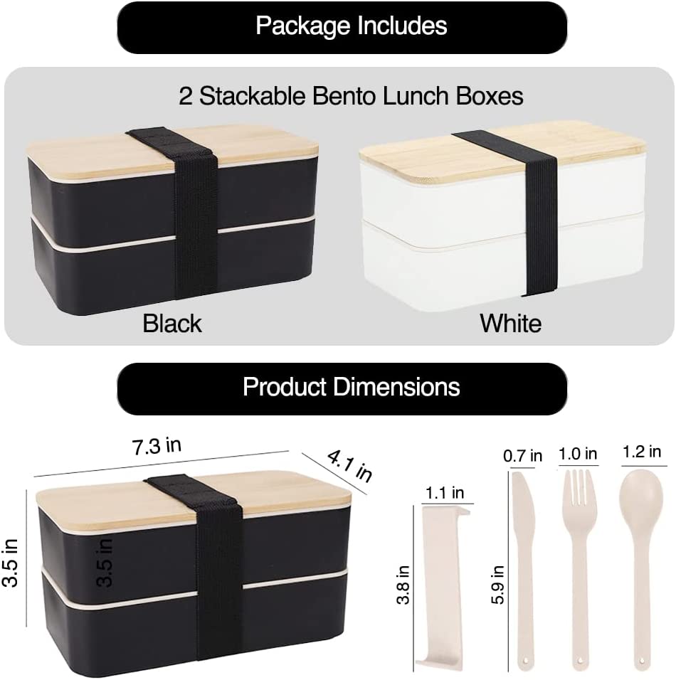 Wheat Straw Bento Lunch Box 6