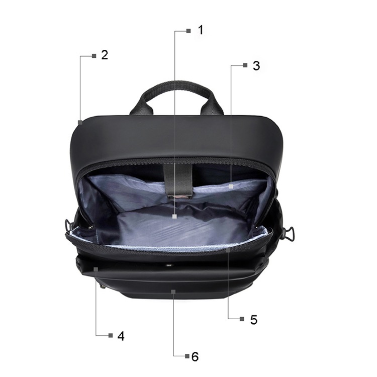 Durable Laptops Backpack  College Computer Bag for 15.6" Laptop 35