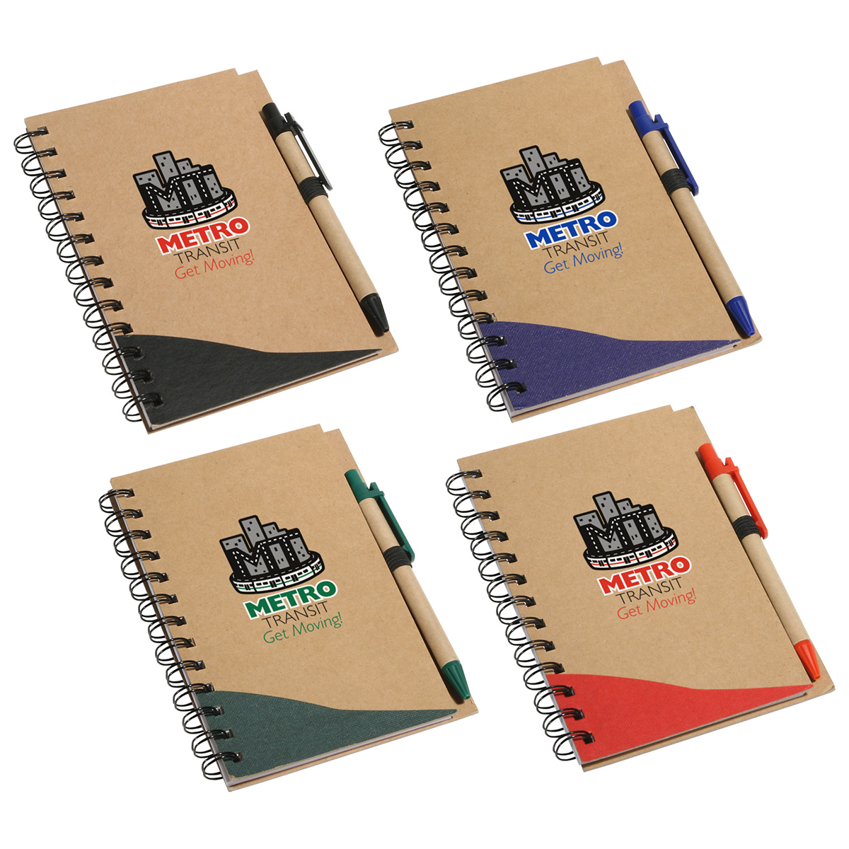 Recycle Write Notebook & Pen 3