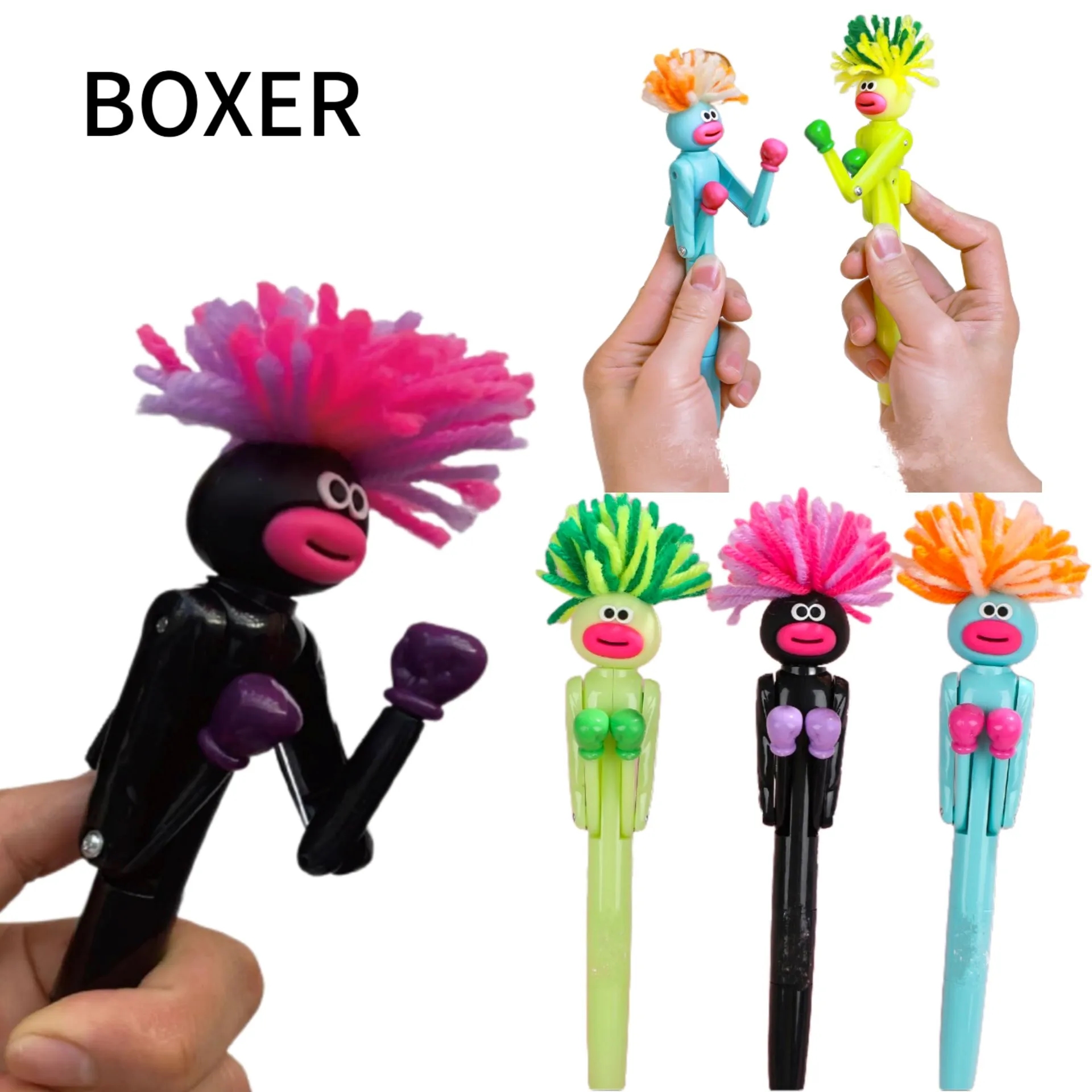 Fried hair boxing pen 5