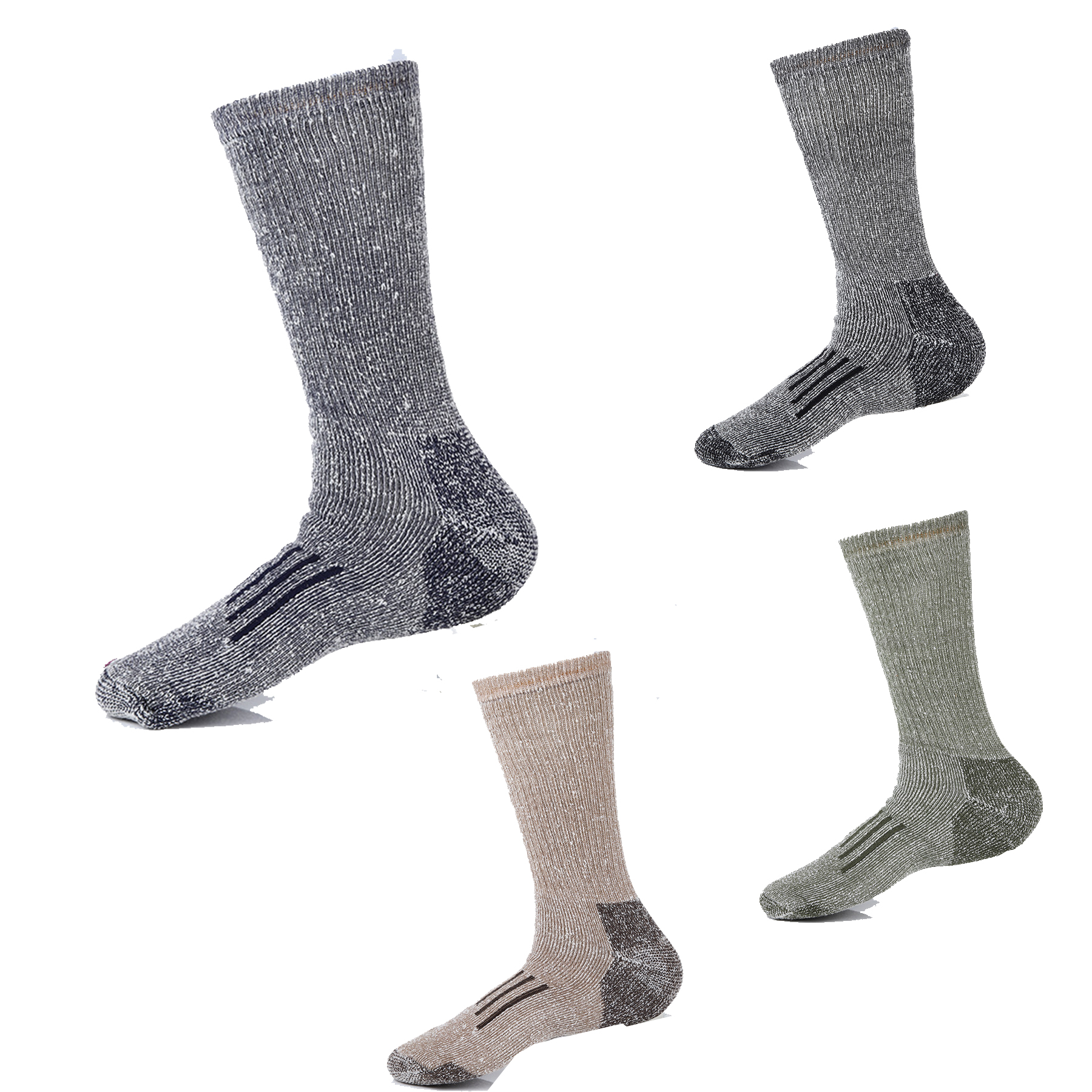 Man and Womens Merino Wool Hiking Socks 3