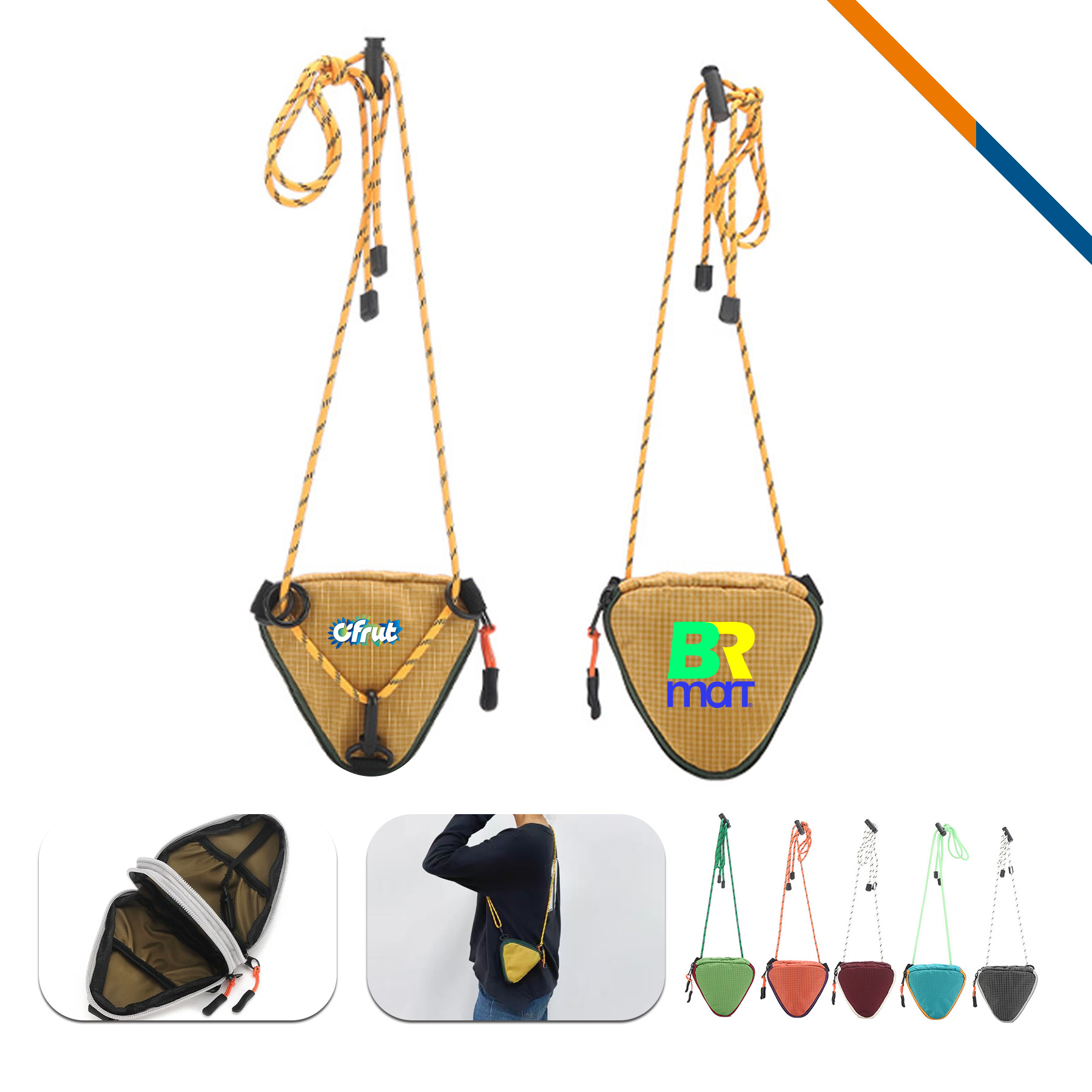 Totri Mini Triangle Crossbody Pouch 3