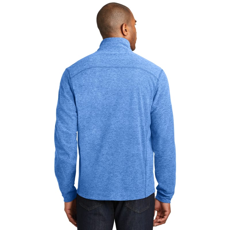 Port Authority Heather Microfleece Full-Zip Jacket. 14
