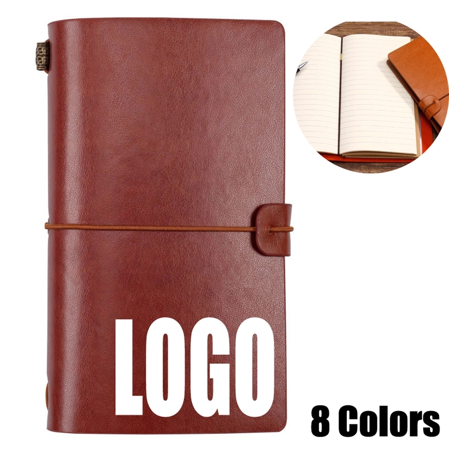 PU Leather A6 Business Travel Journal Pocket Notebook 2