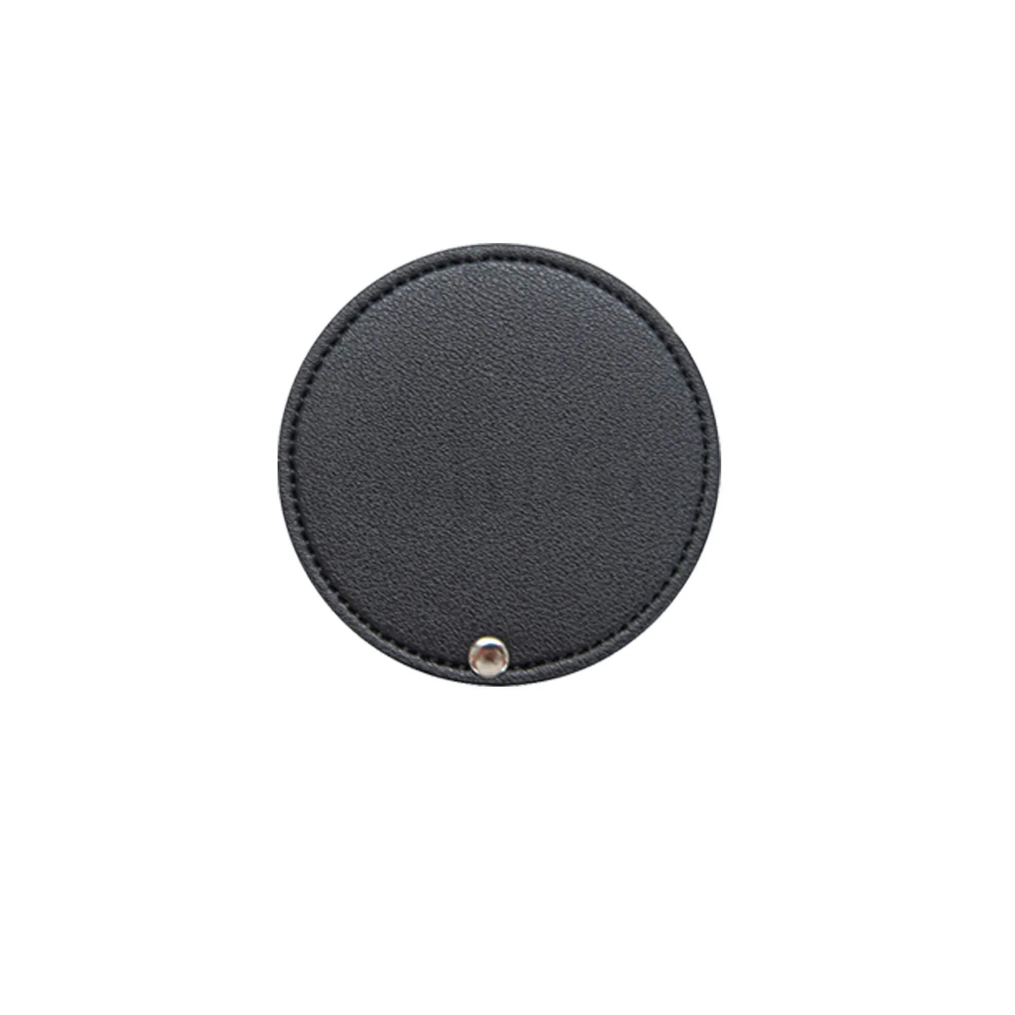 Elegant Mini PU Leather Single-sided Makeup Mirror 7