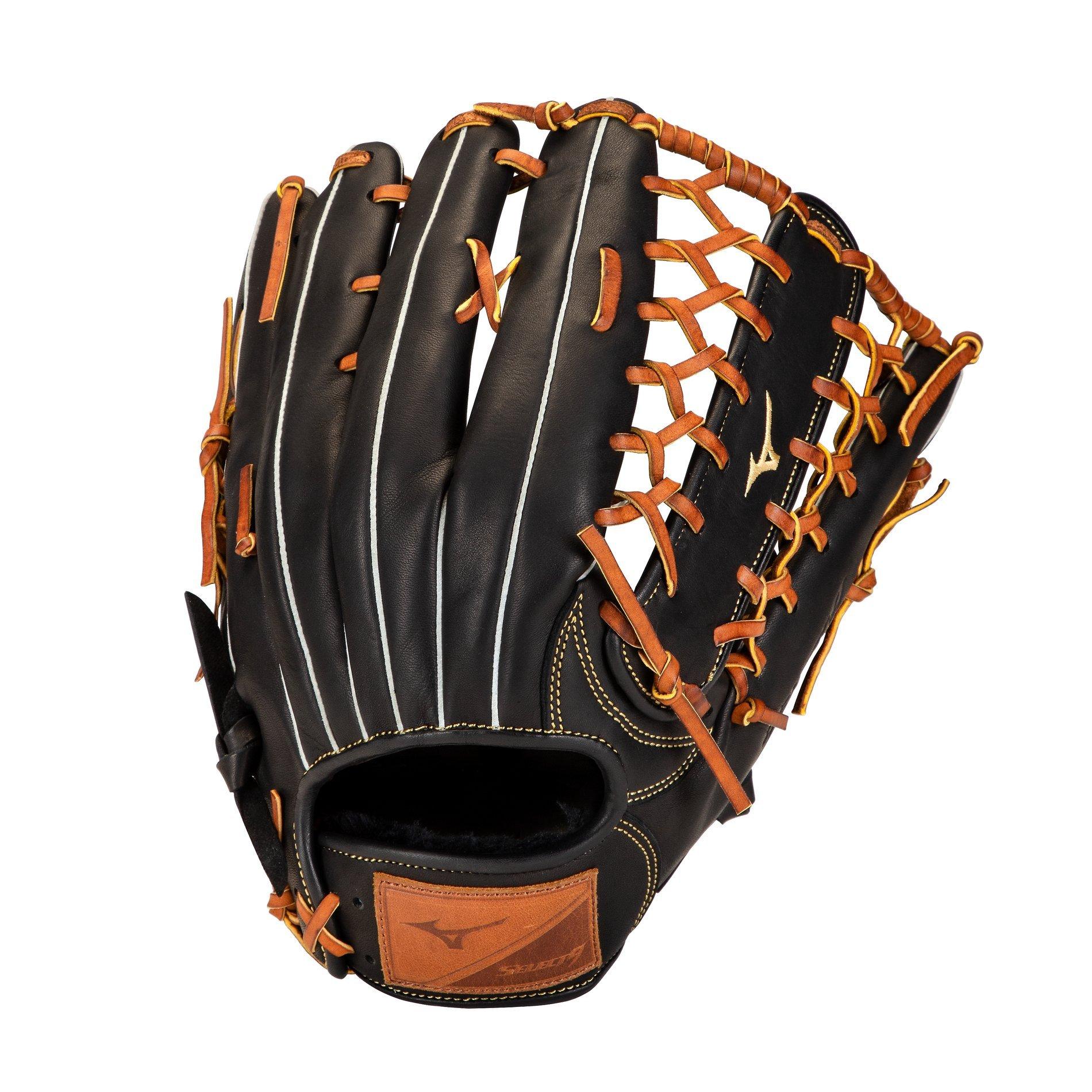 Select 9 Outfield Baseball Glove 12.5", Ichiro Web, BioSoft Leather, Center Pocket Design 7