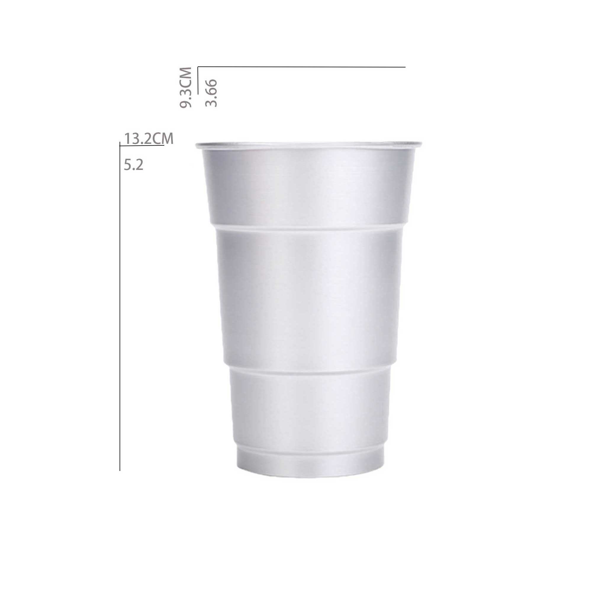 16.91 OZ Aluminum Cup 2