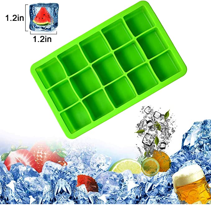 15 Compartment Silicone Ice Tray / Lid 5
