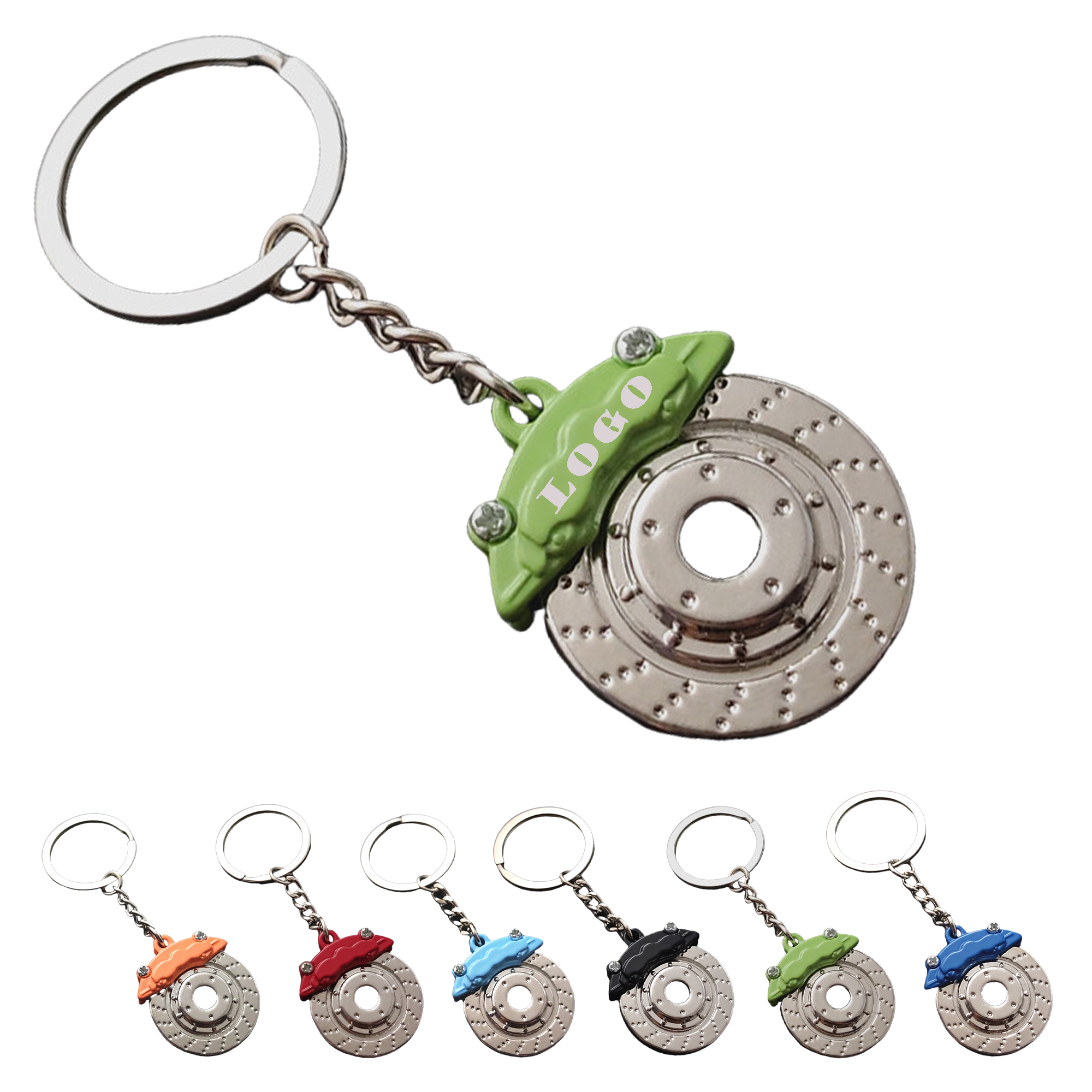 Metal Car Caliper Keychain MOQ50 2
