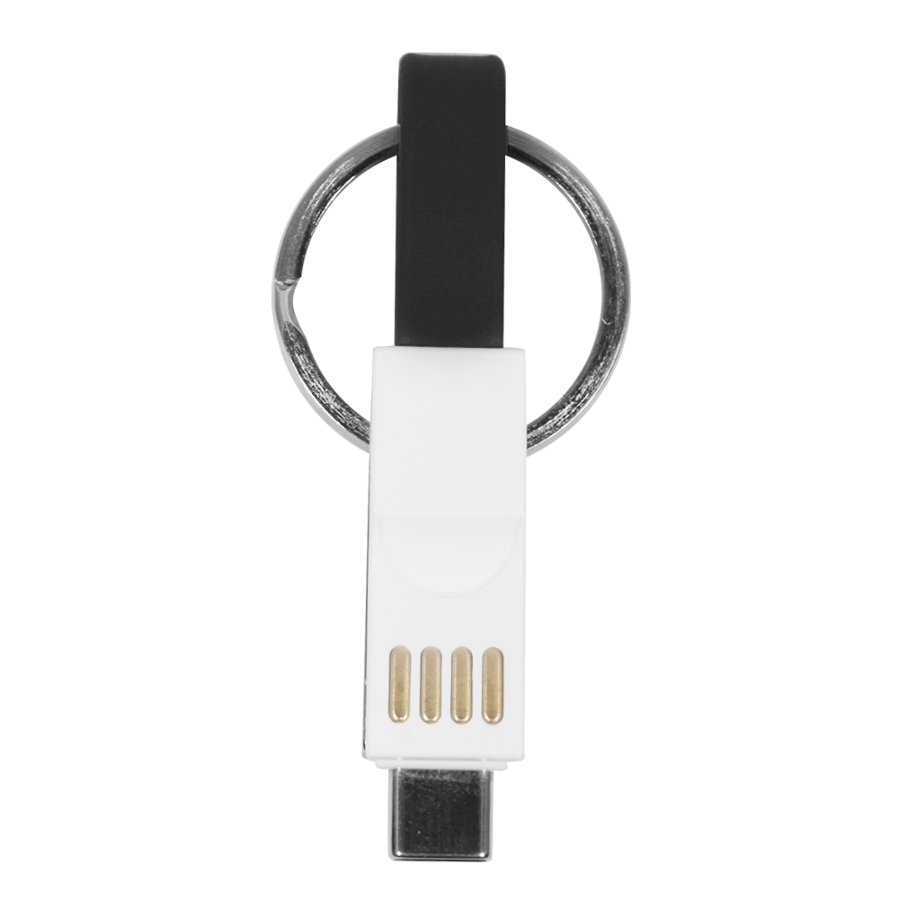 Carol Stream 3-in-1 Key Ring Charging Cable