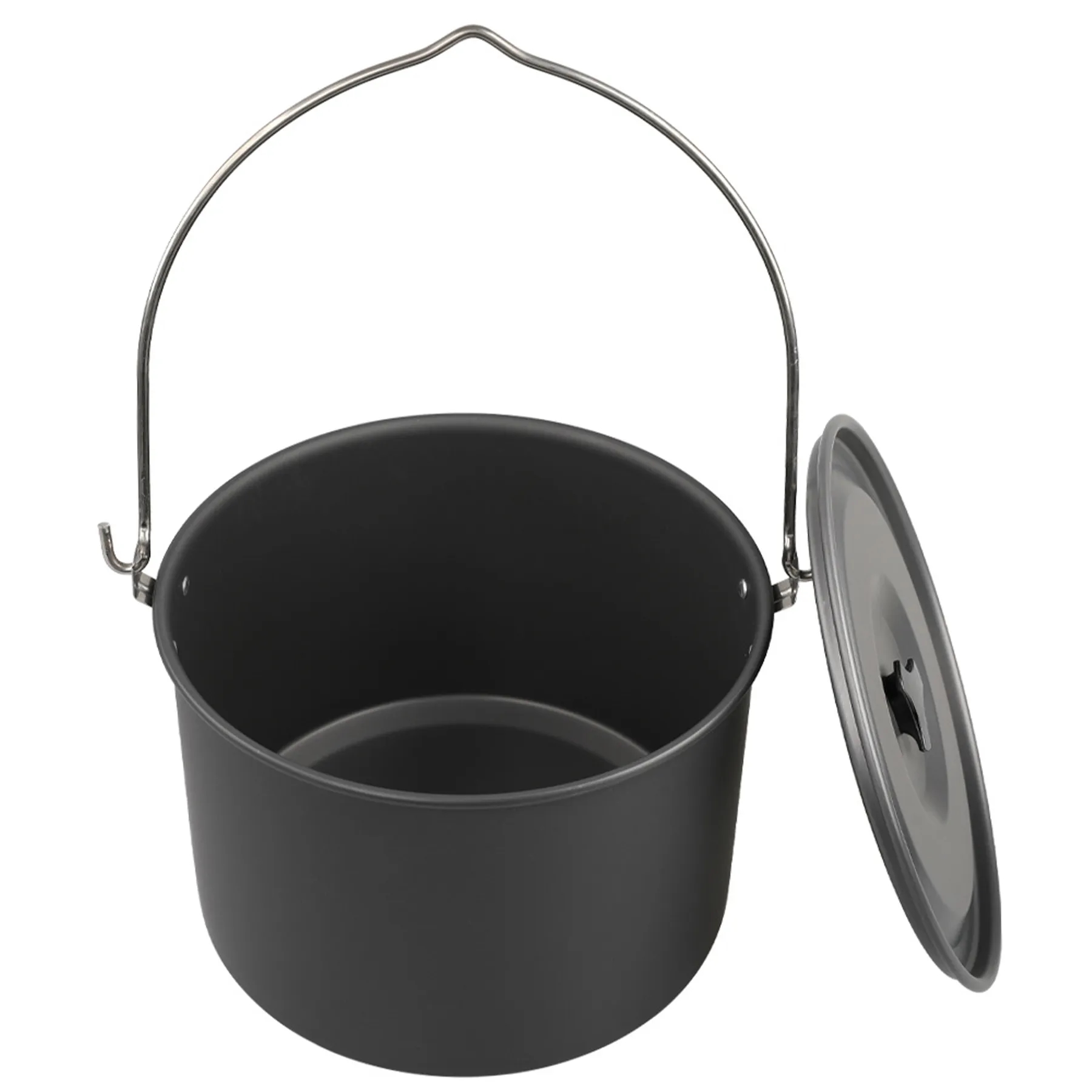 Alloy Outdoor Camping Extra Large Hanging Pot 4