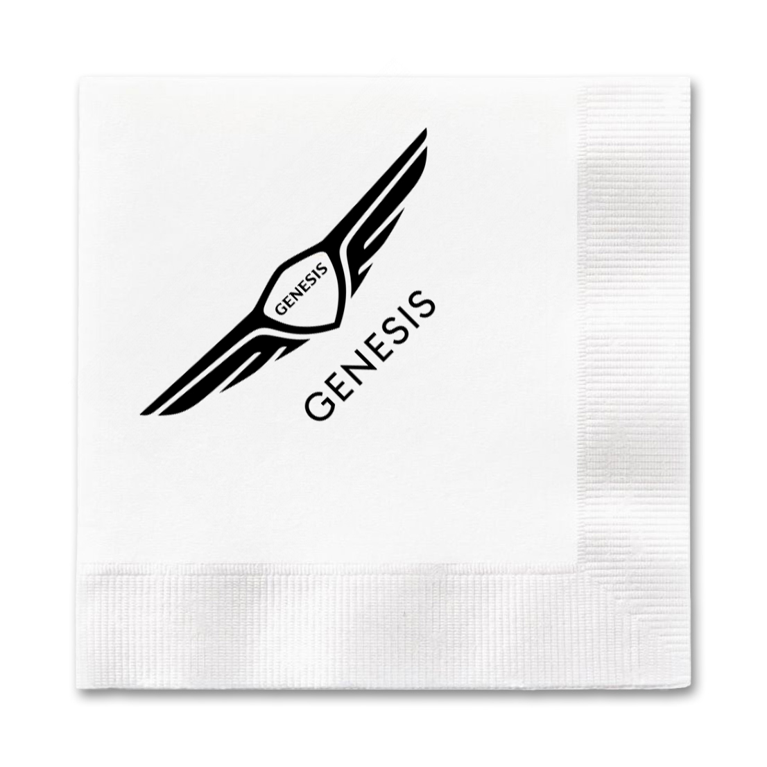 2-Ply White Beverage Napkin, FSC Certified - High Line
