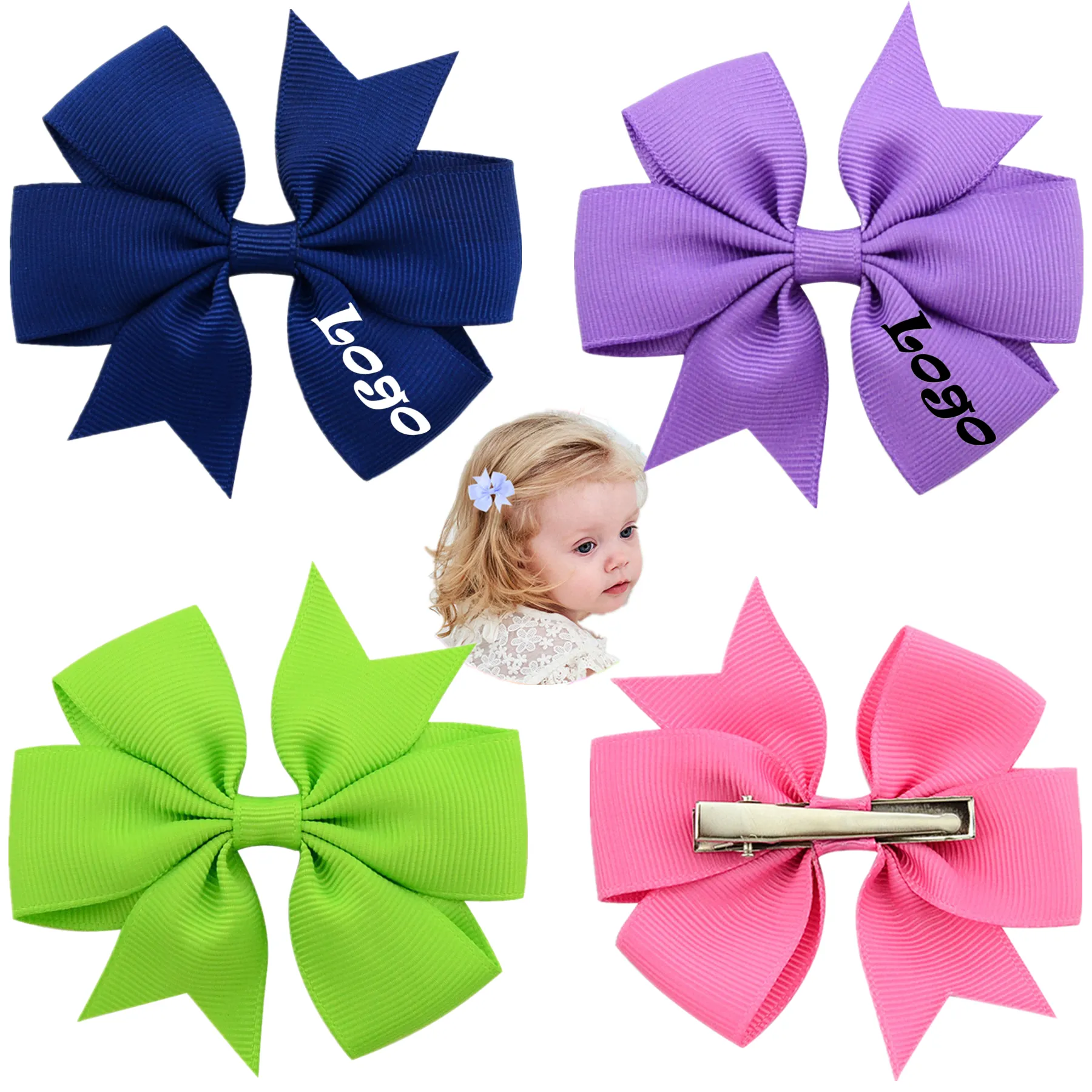 Hair Bows Clip 3